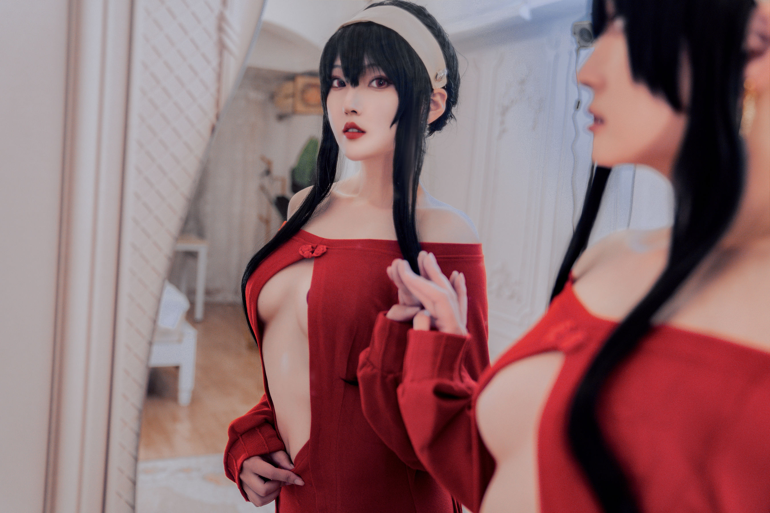 [福利COS] Natsuko夏夏子 - 约尔毛衣第6张
