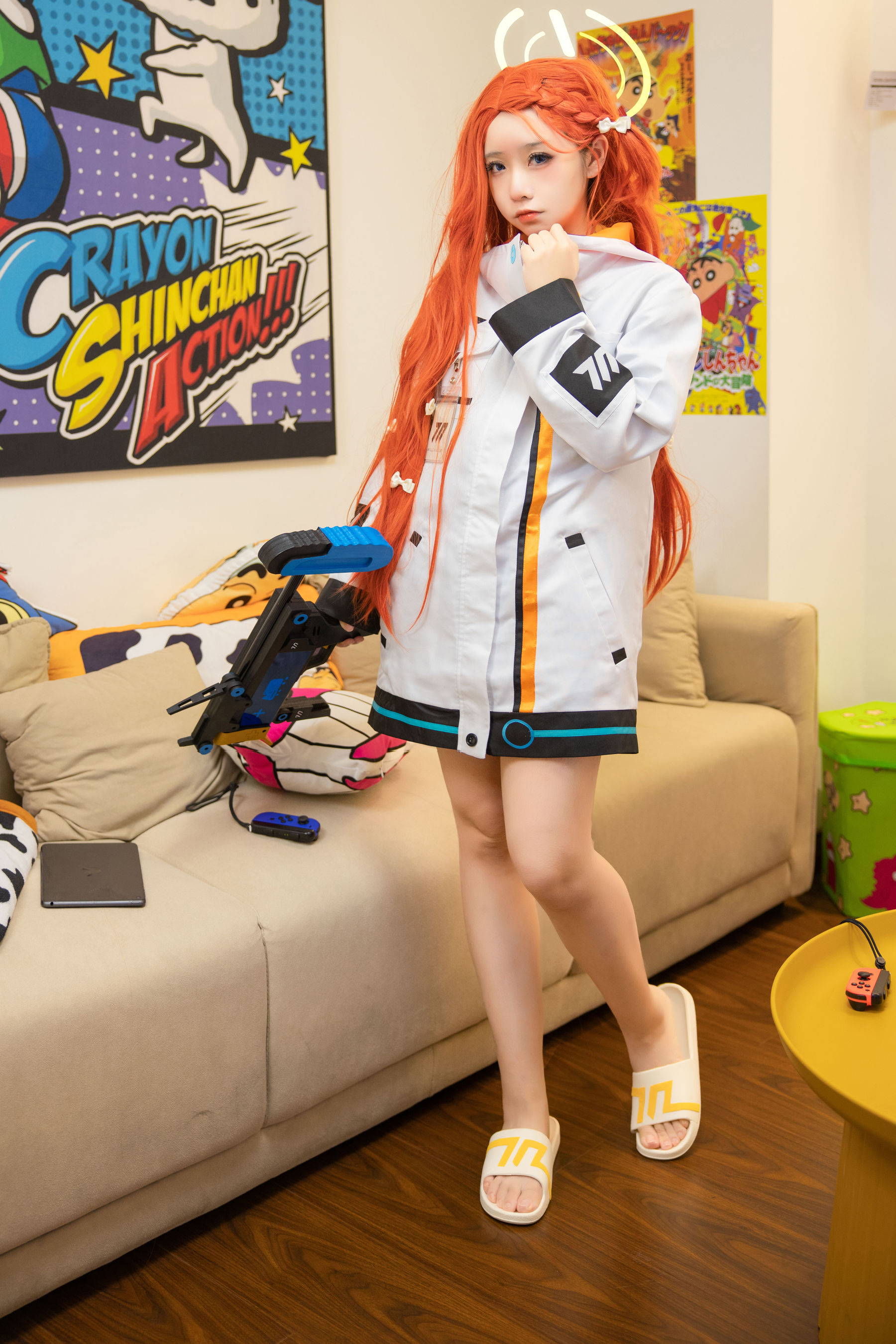 [福利COS] 动漫博主G44不会受伤 - 碧蓝档案 花岡柚子第1张