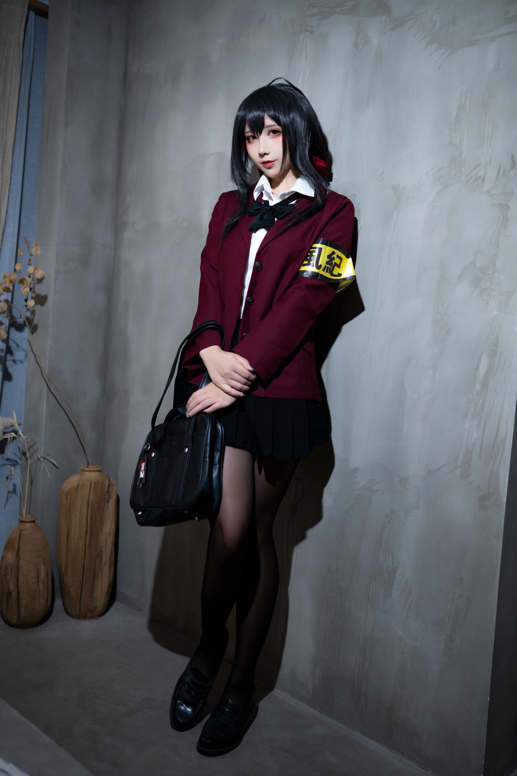 [福利COS] 动漫博主九曲Jean - 大凤风纪委员第1张