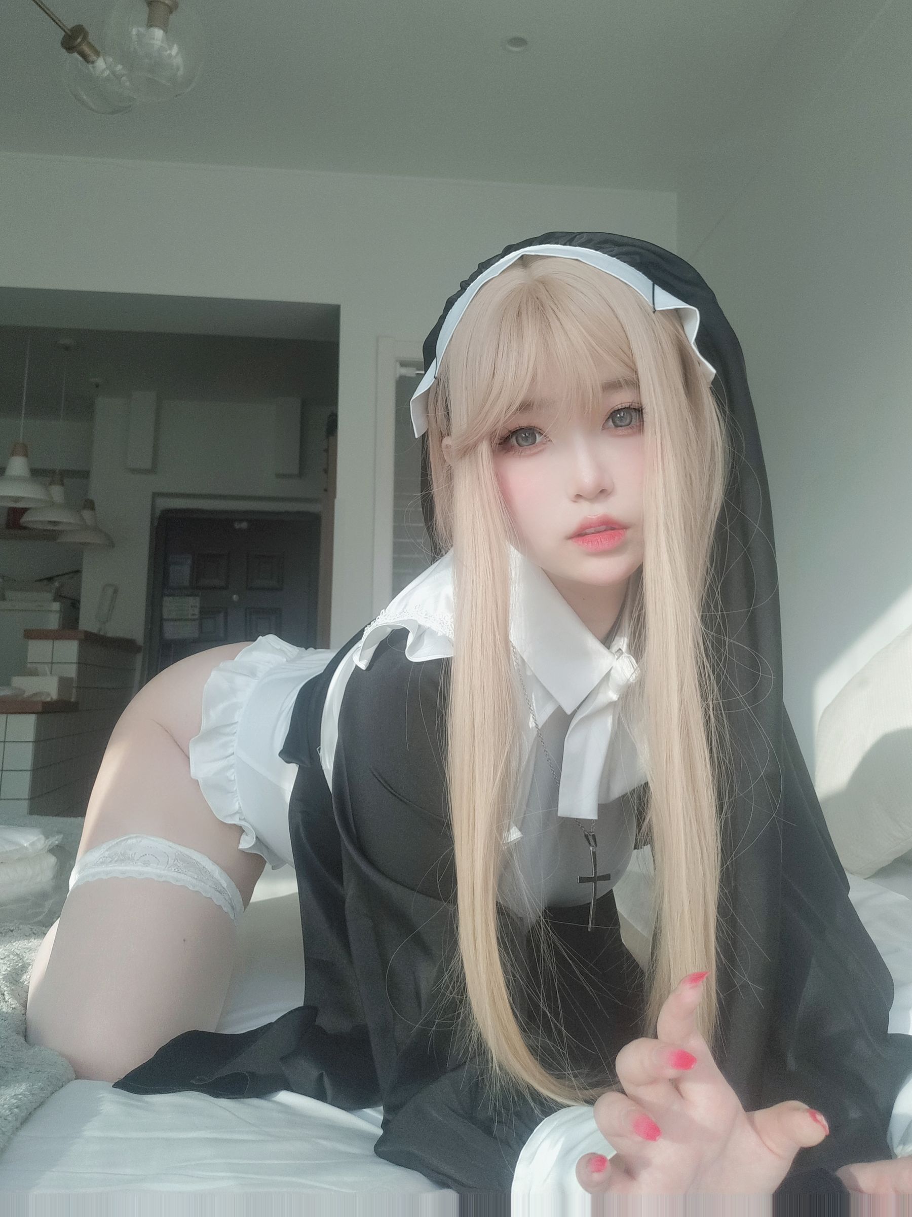 [福利COS] 女主K - 修女第24张