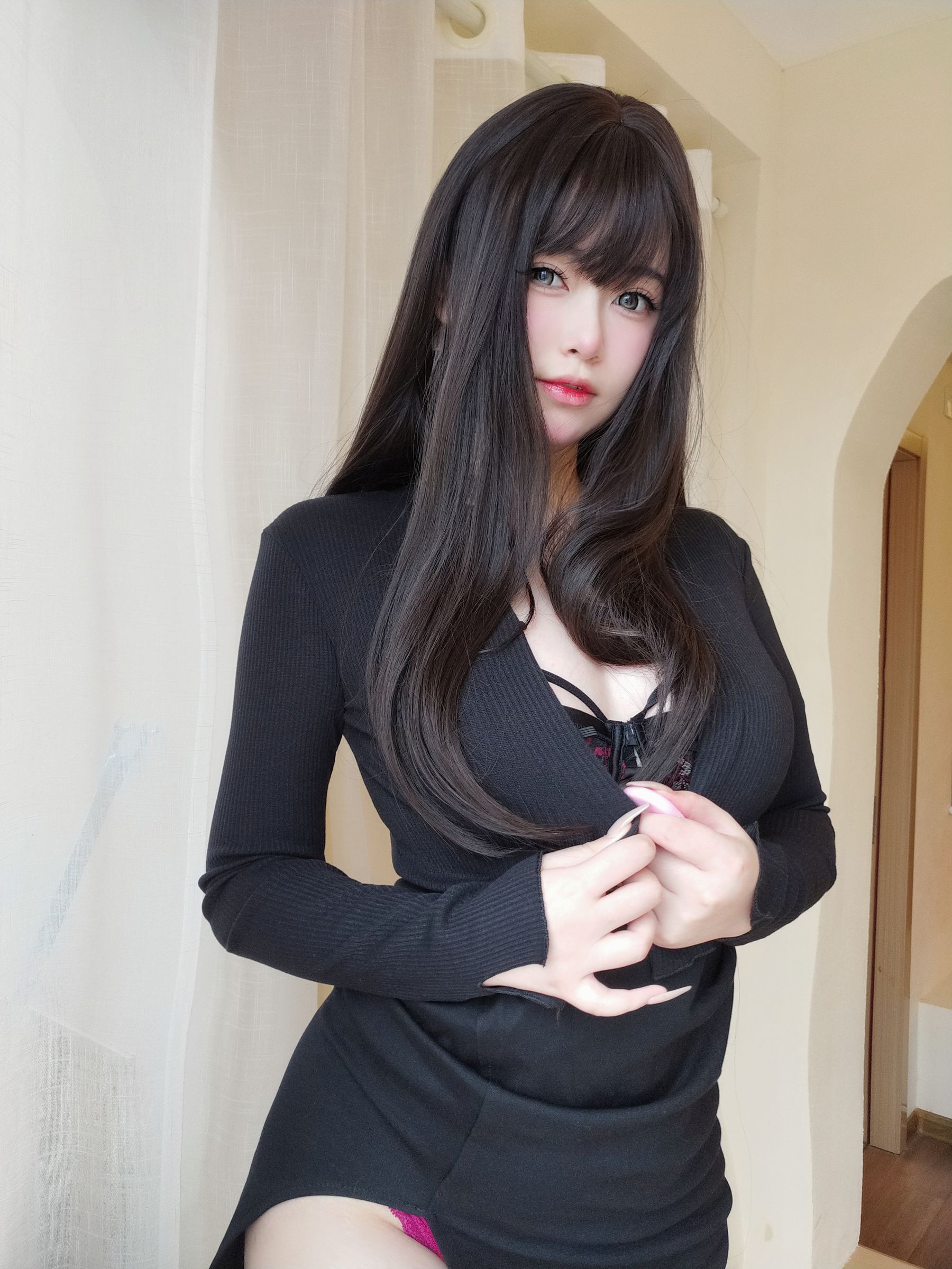 [福利COS] 女主K - 大人の下着第3张