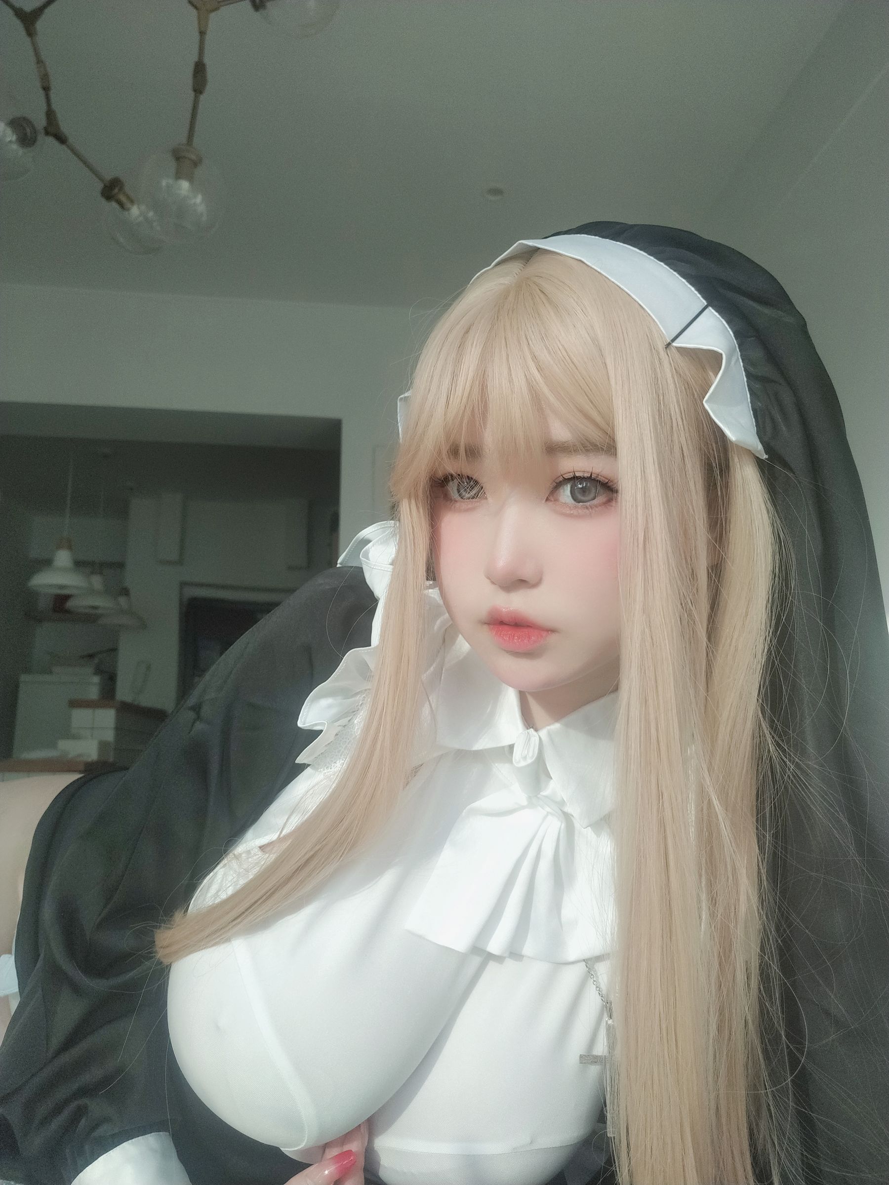 [福利COS] 女主K - 修女第24张