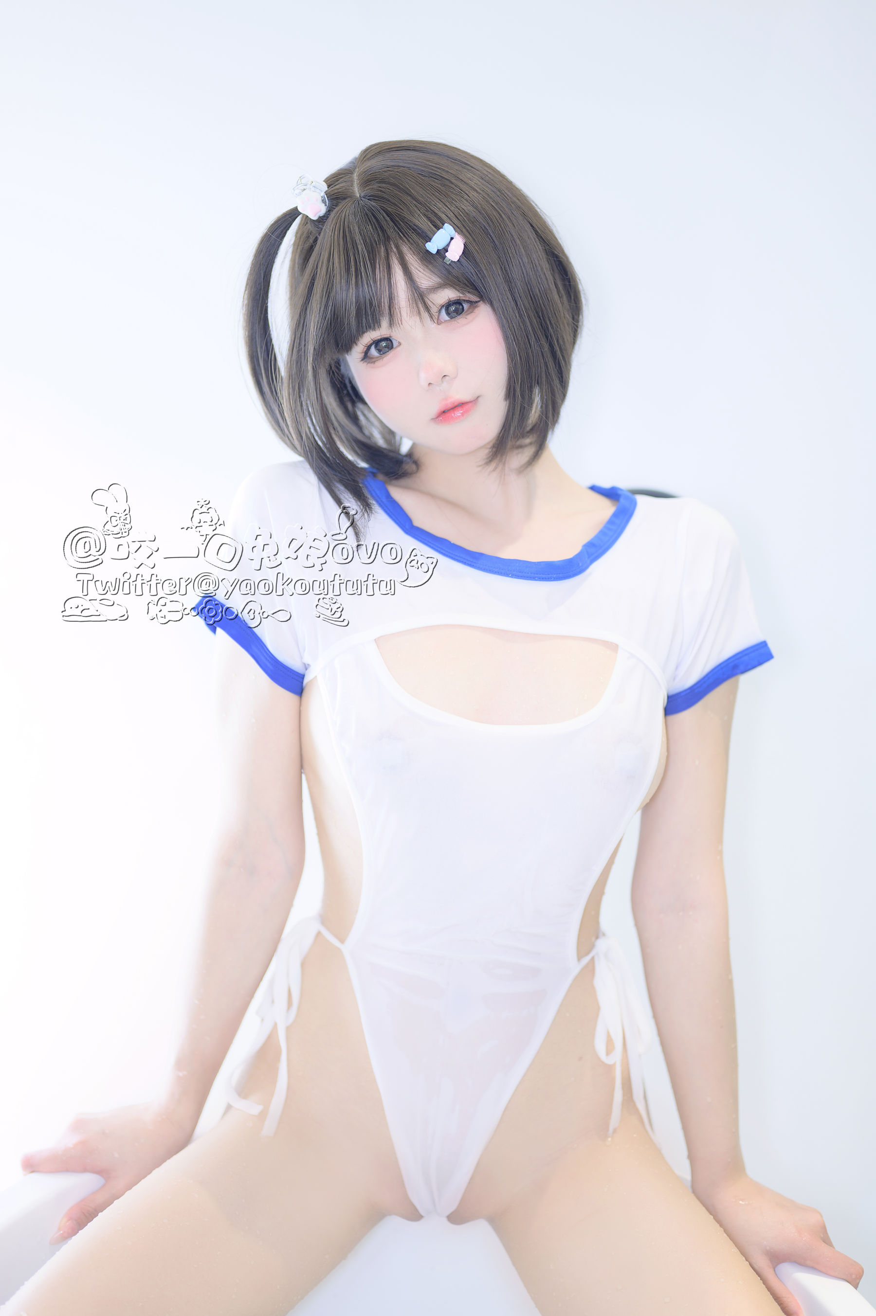 [福利COS] 咬一口兔娘 - 纯白欲缸第16张