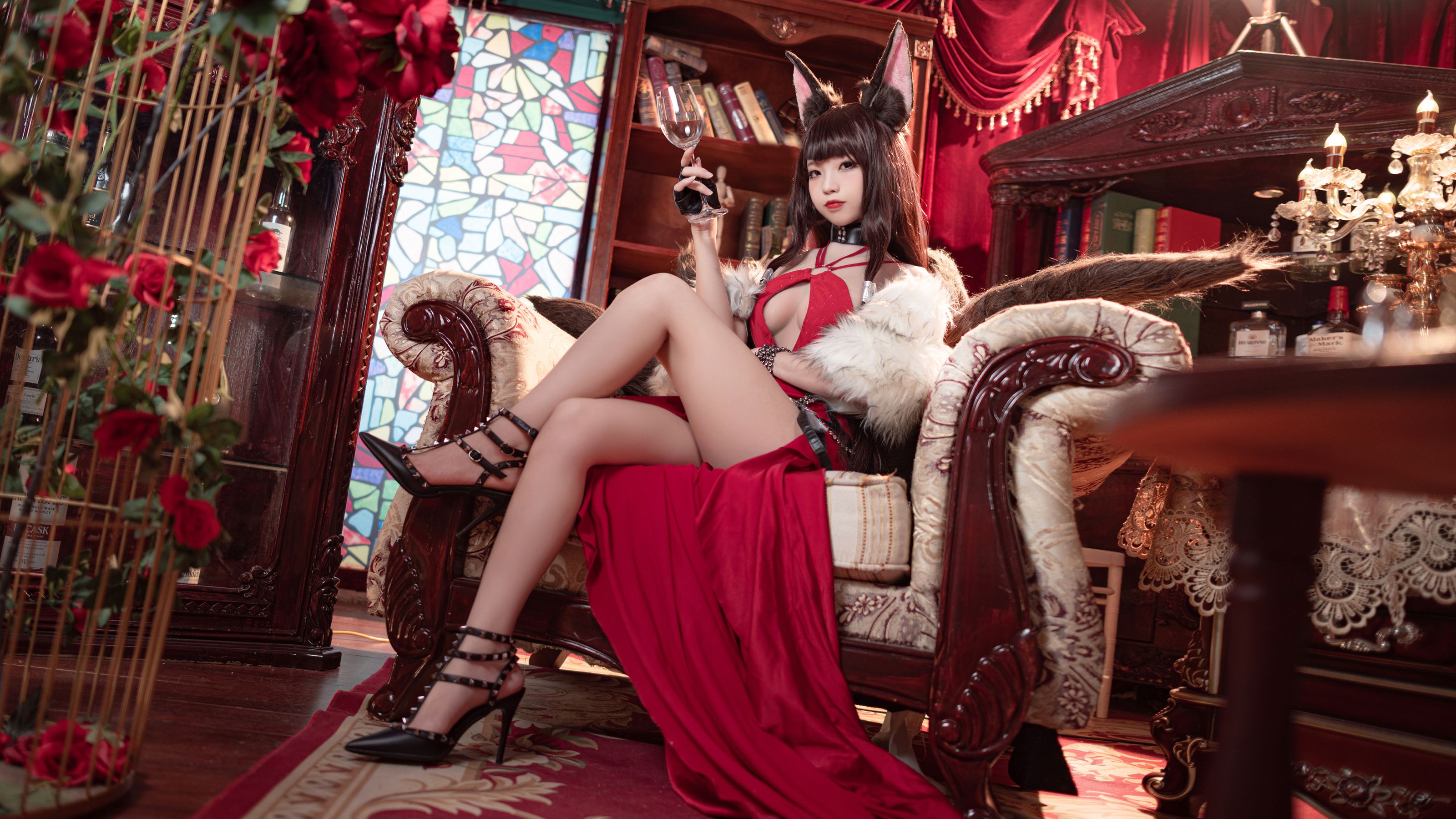 [福利COS] 狐玖玖 - 碧蓝航线 赤城第5张