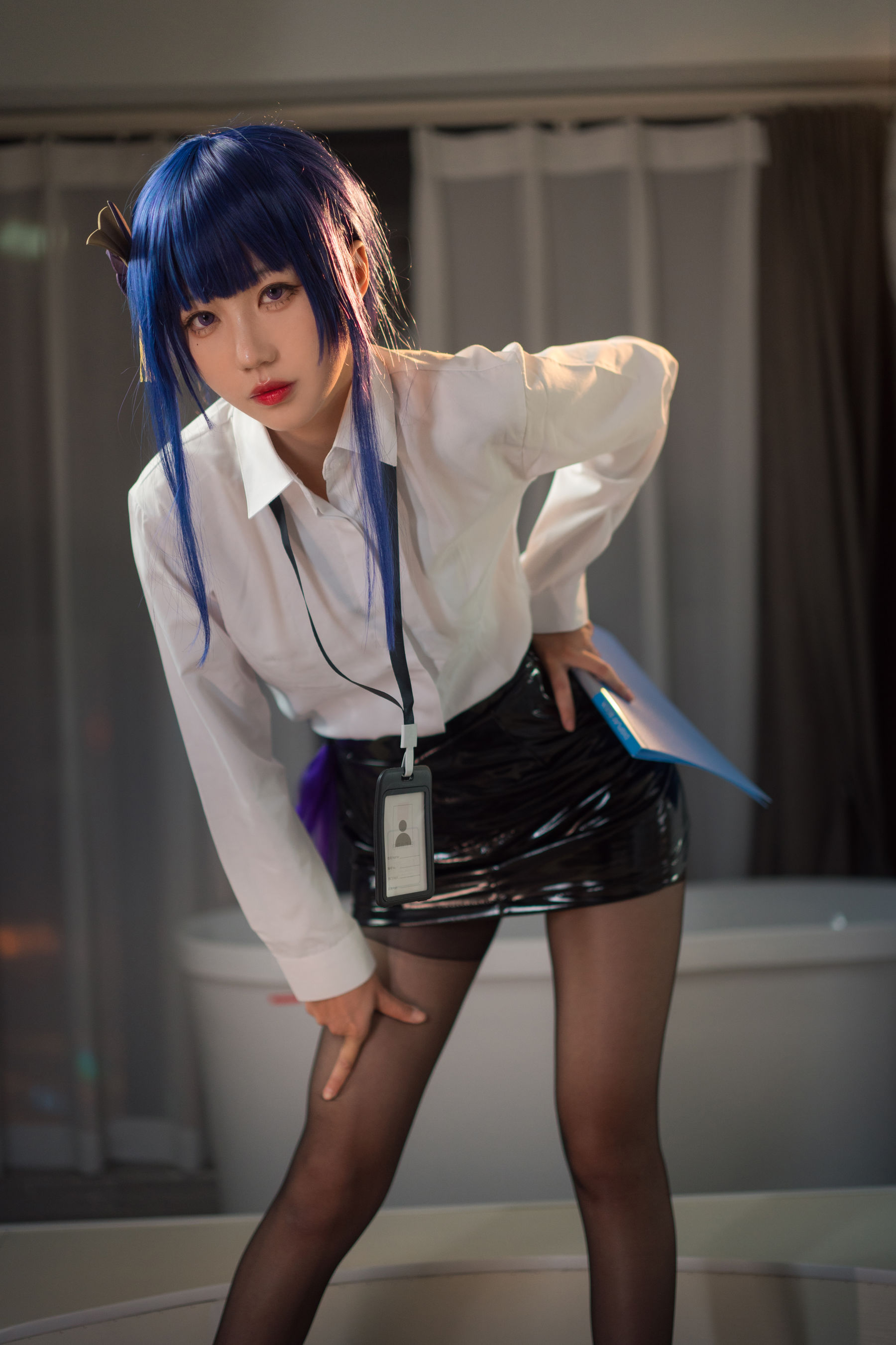 [福利COS] 无影喵喵 - OL雷电将军第9张