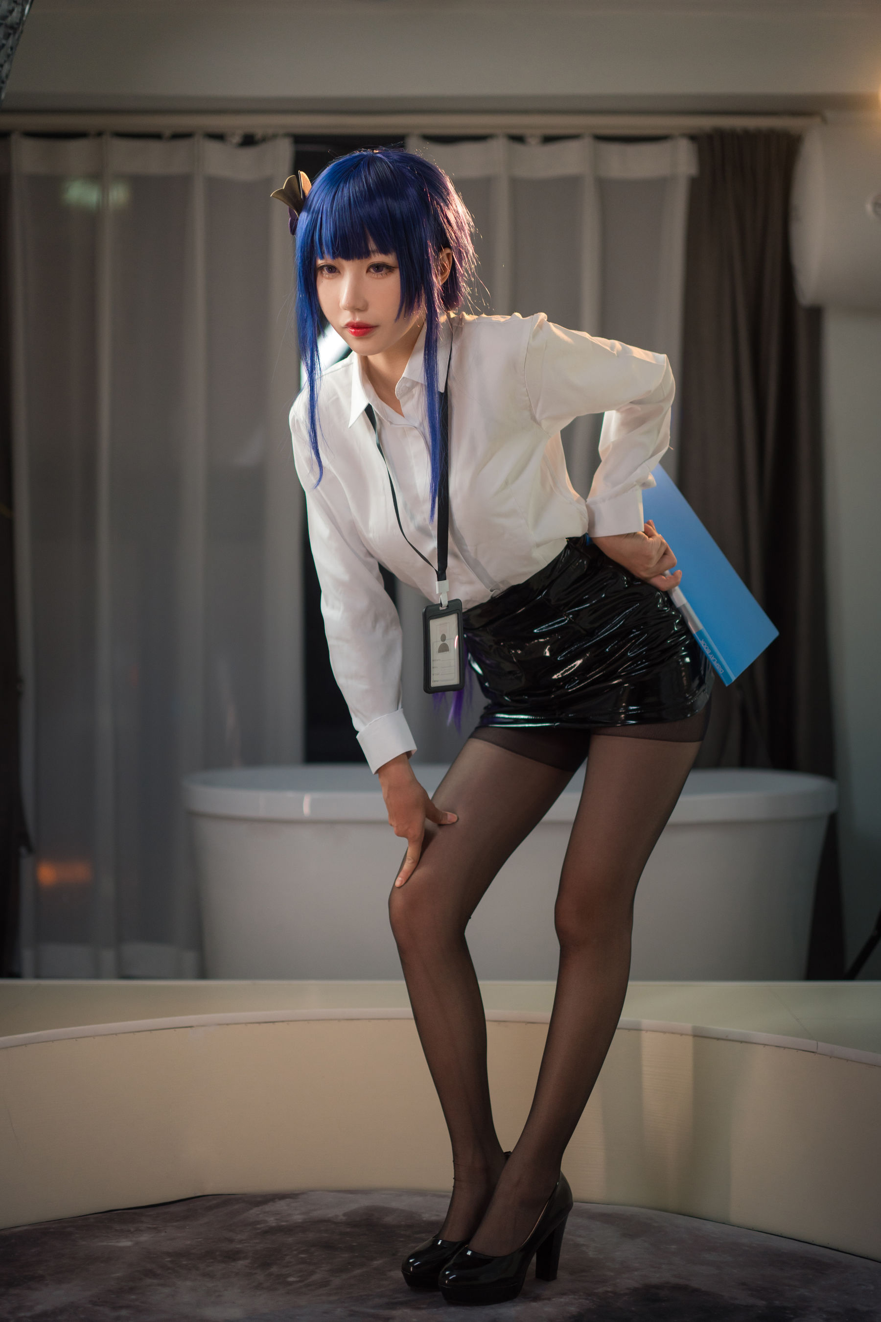 [福利COS] 无影喵喵 - OL雷电将军第11张