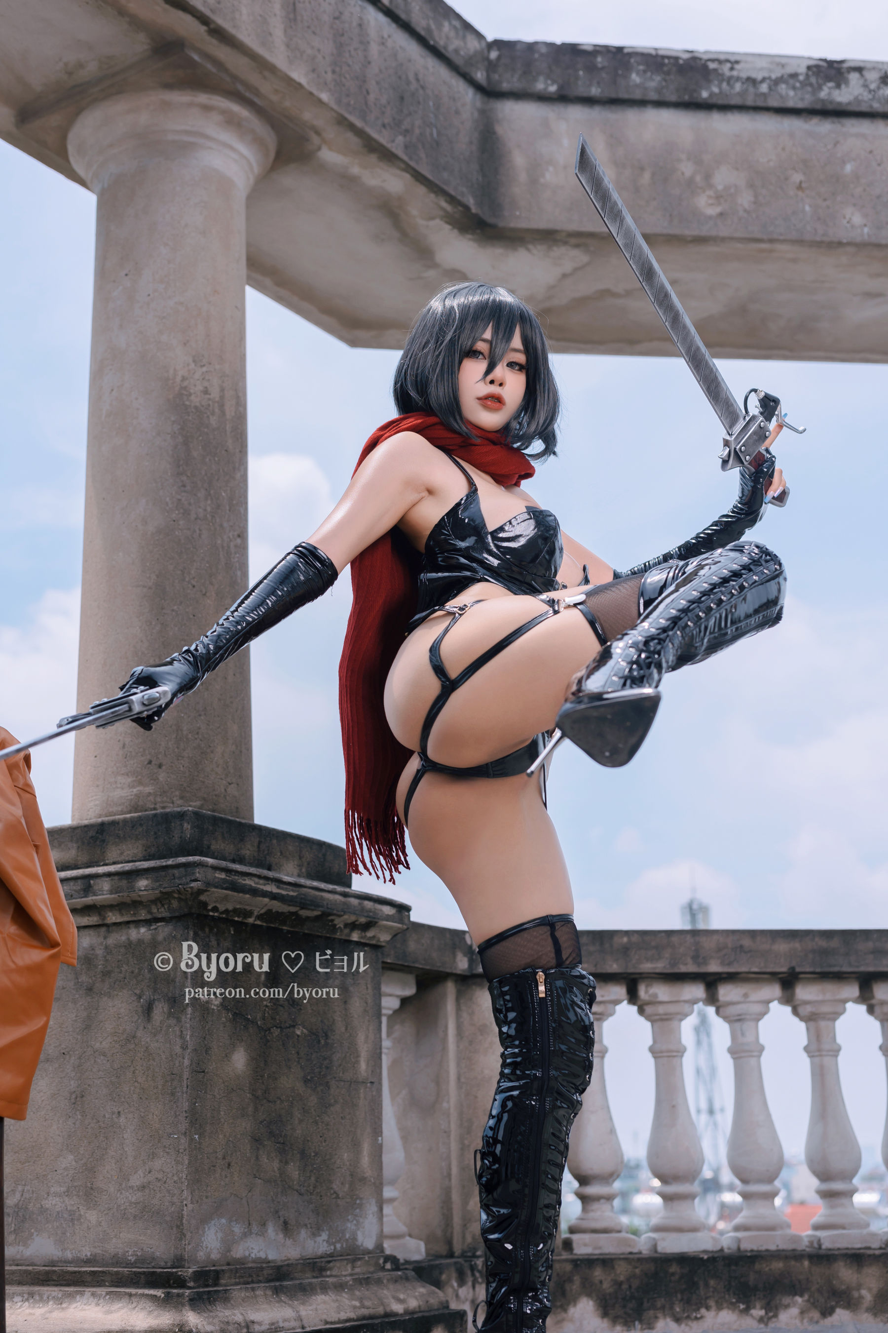 [福利COS] 日本性感萝莉Byoru - Mikasa第3张