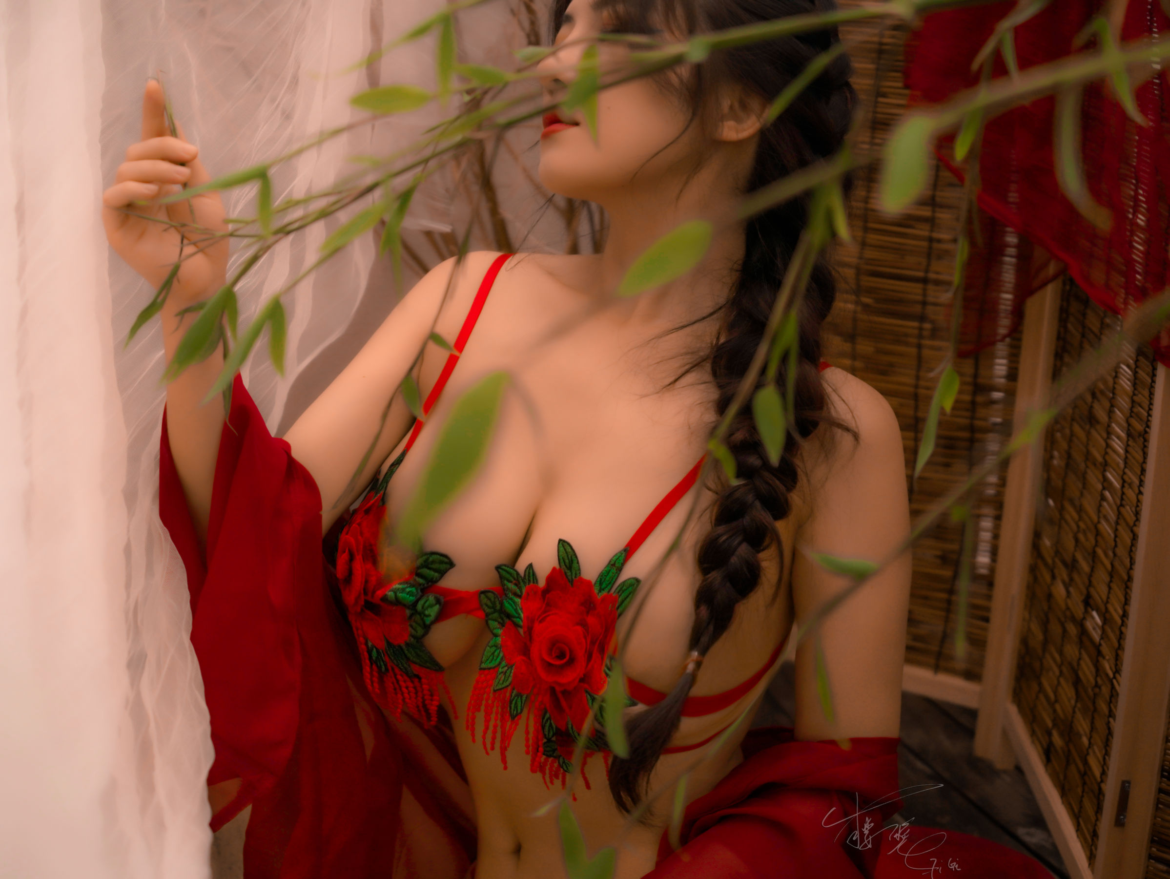 [福利COS] 网络红人樱晚gigi - 胭花第2张