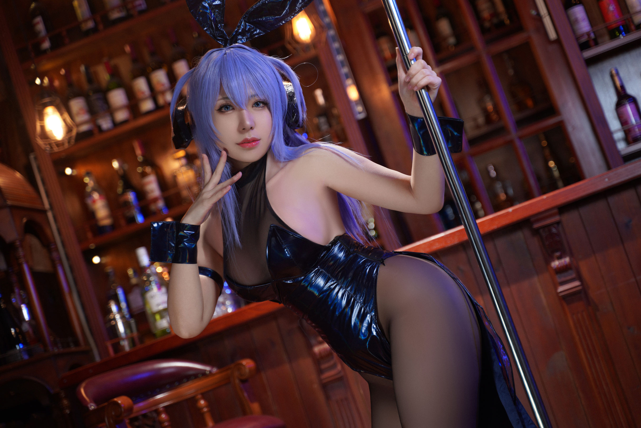 [福利COS] 虎森森 - 新泽西 花园兔女郎第1张