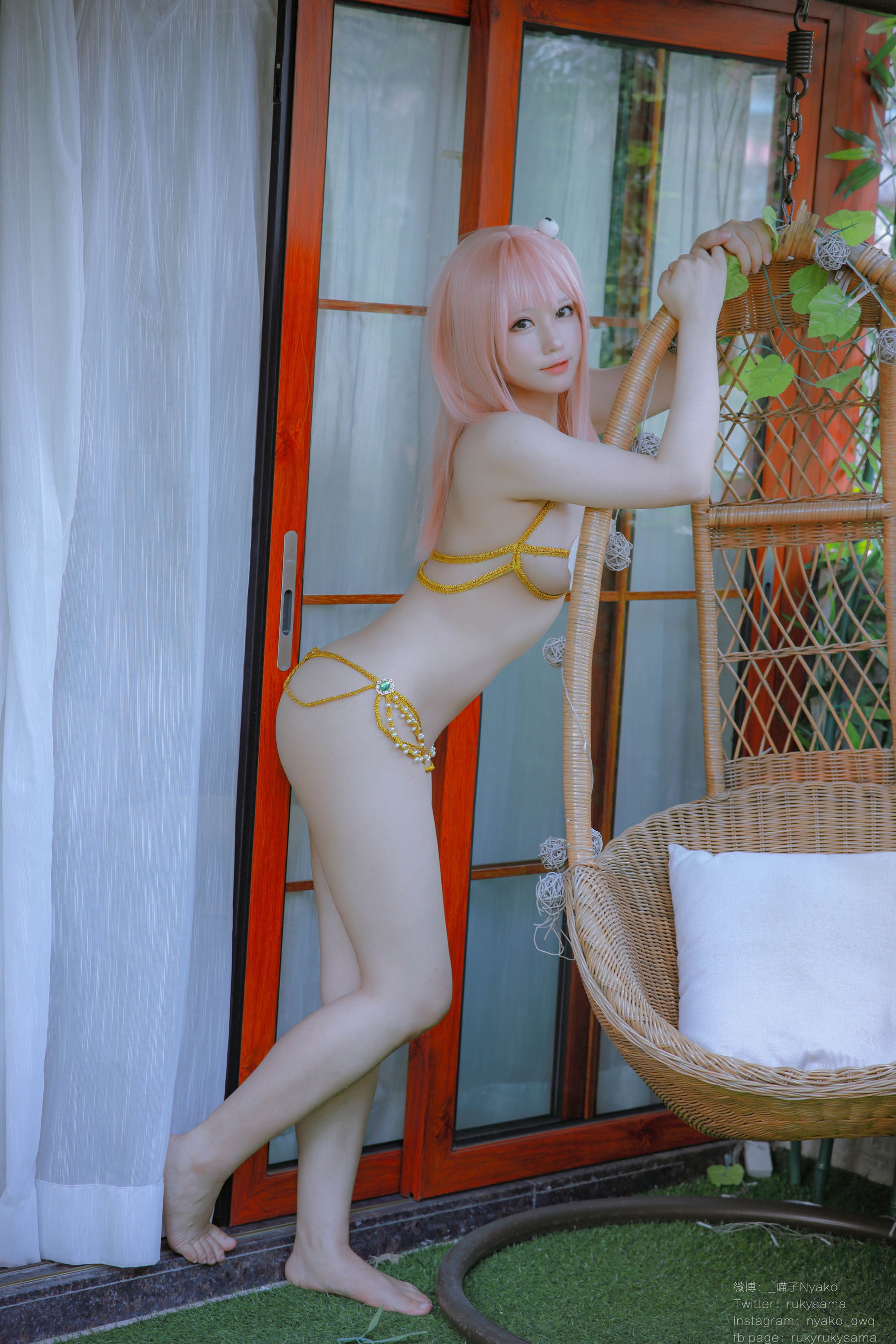 [福利COS] 萌妹子Nyako喵子 - DOAほのか 贝壳第22张