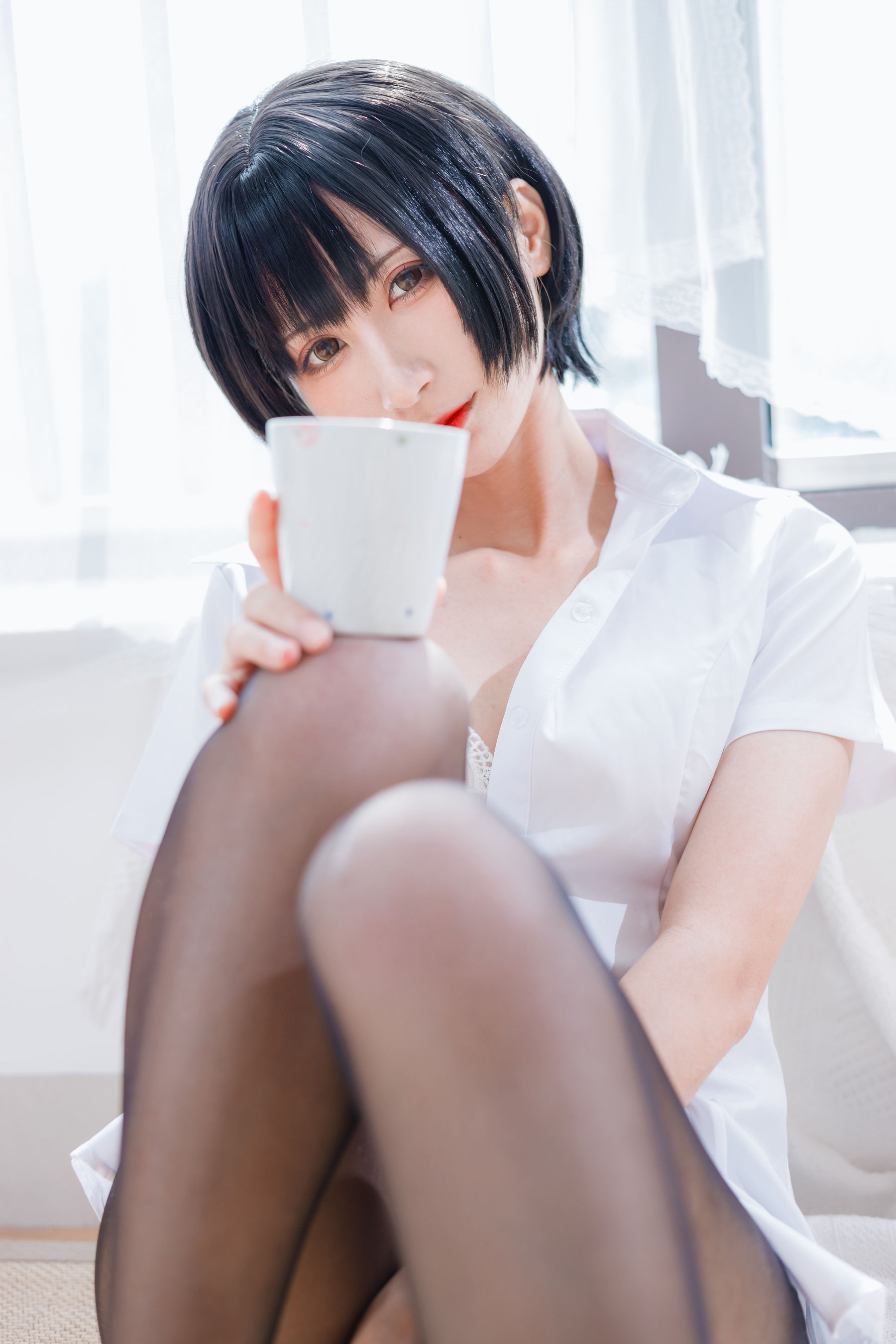 [福利COS] 贝儿酱Miki - OL装第7张