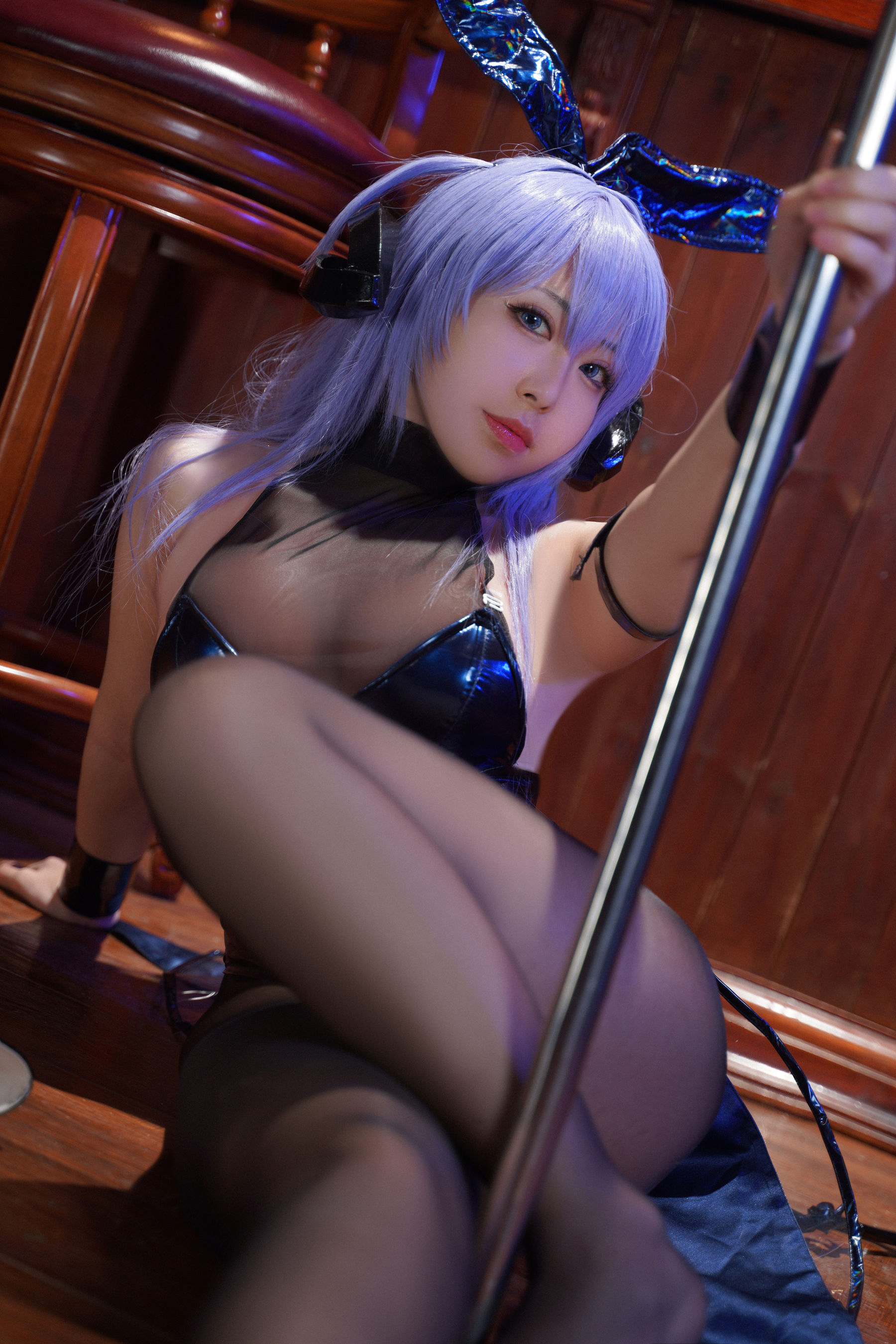 [福利COS] 虎森森 - 新泽西 花园兔女郎第6张