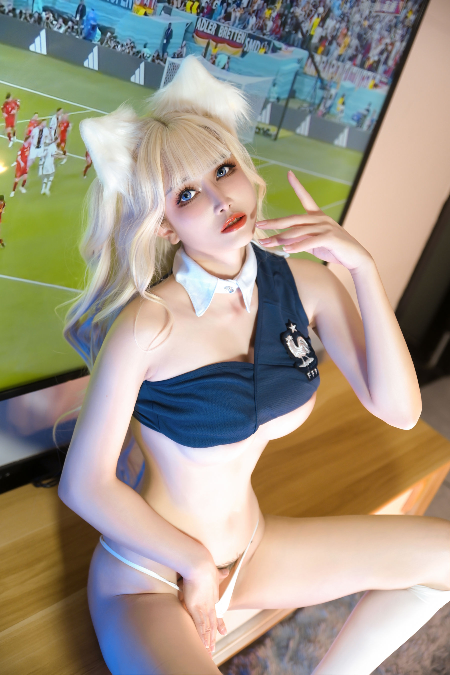 [福利COS] 鹿八岁 - 足球少女第11张