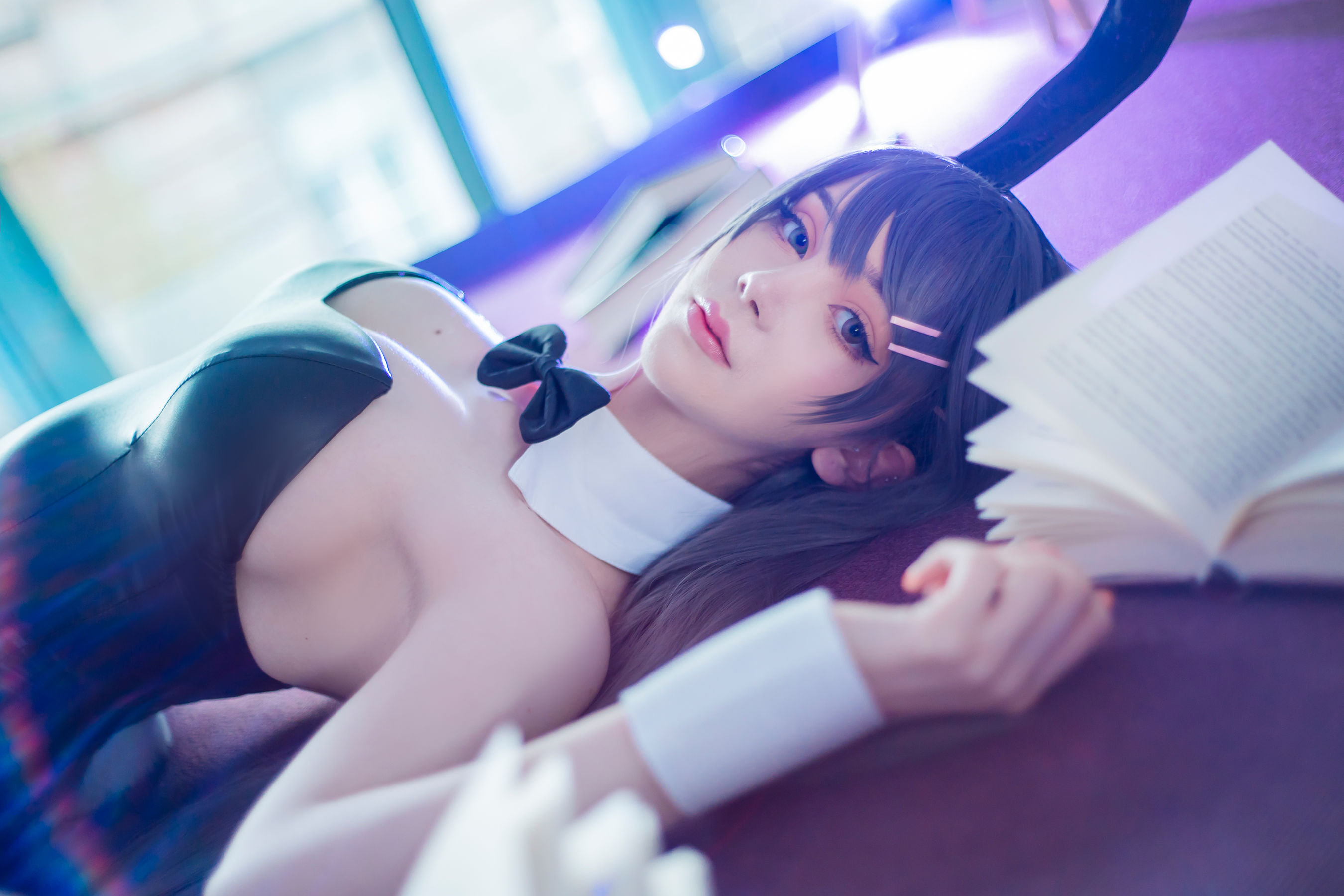 [COS福利] 国外美女SayaTheFox - 麻衣学姐第4张