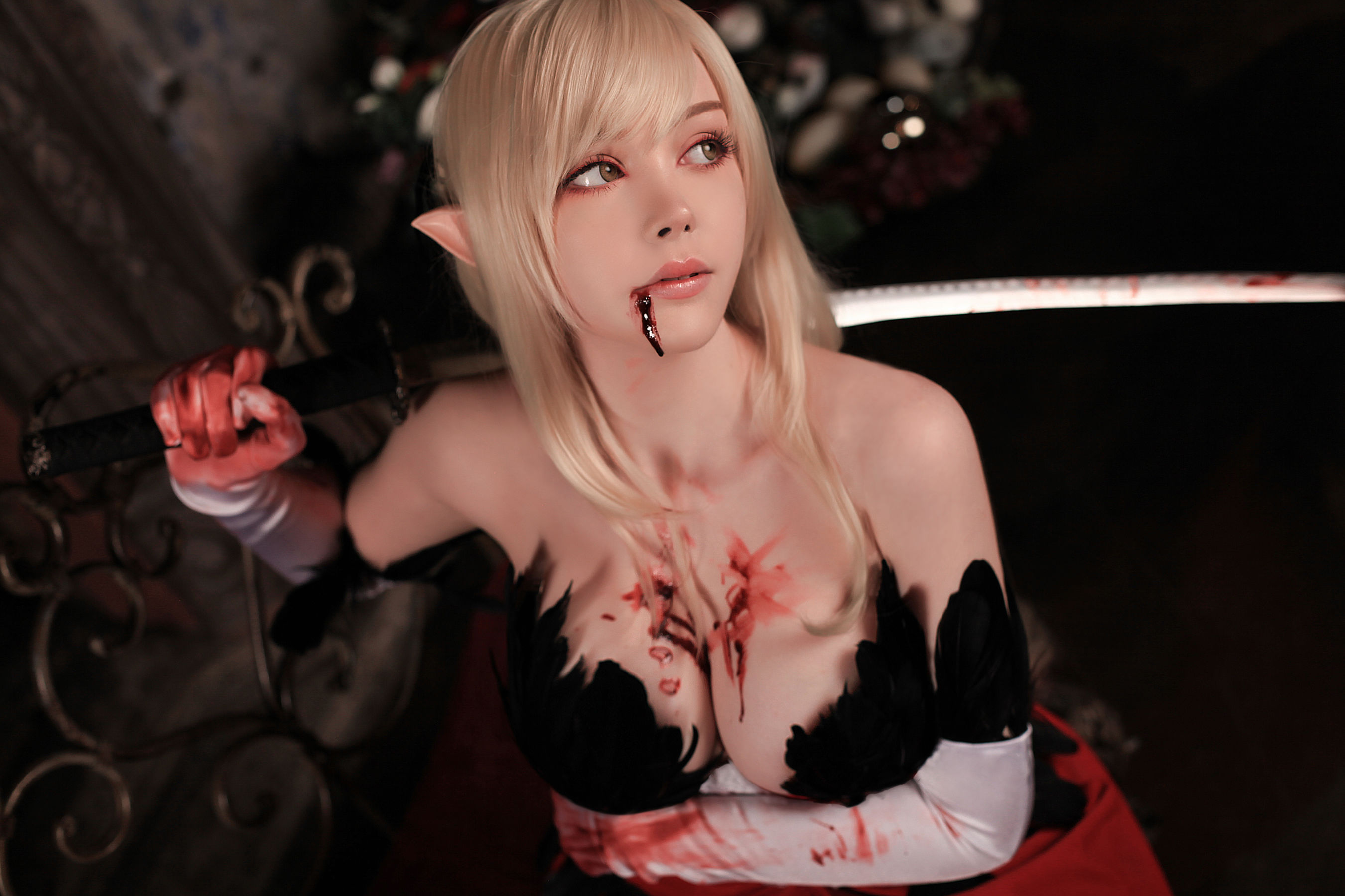 [COS福利] 国外美女SayaTheFox - 忍野忍第3张