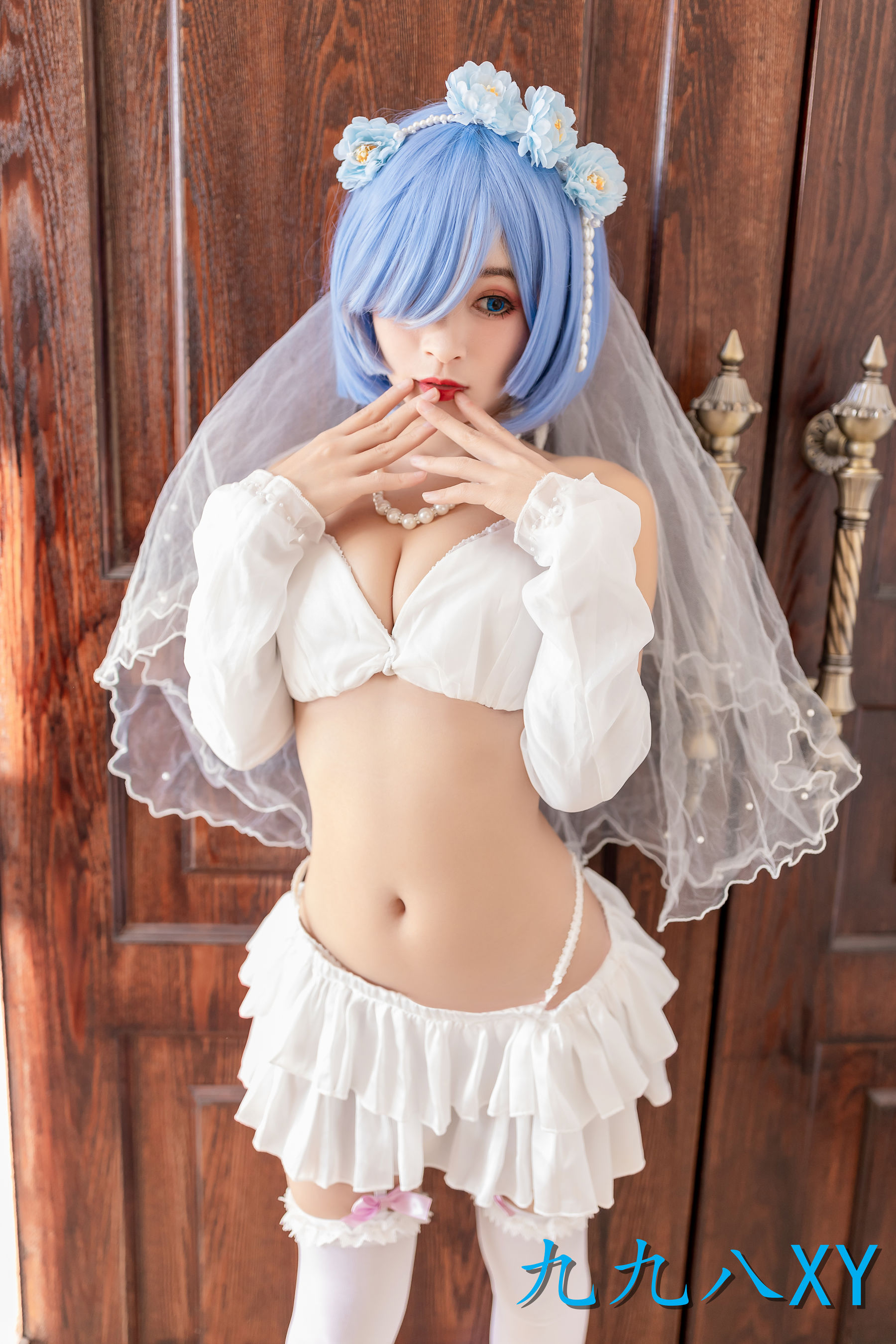 动漫博主九九八XY - 蕾姆花嫁第6张
