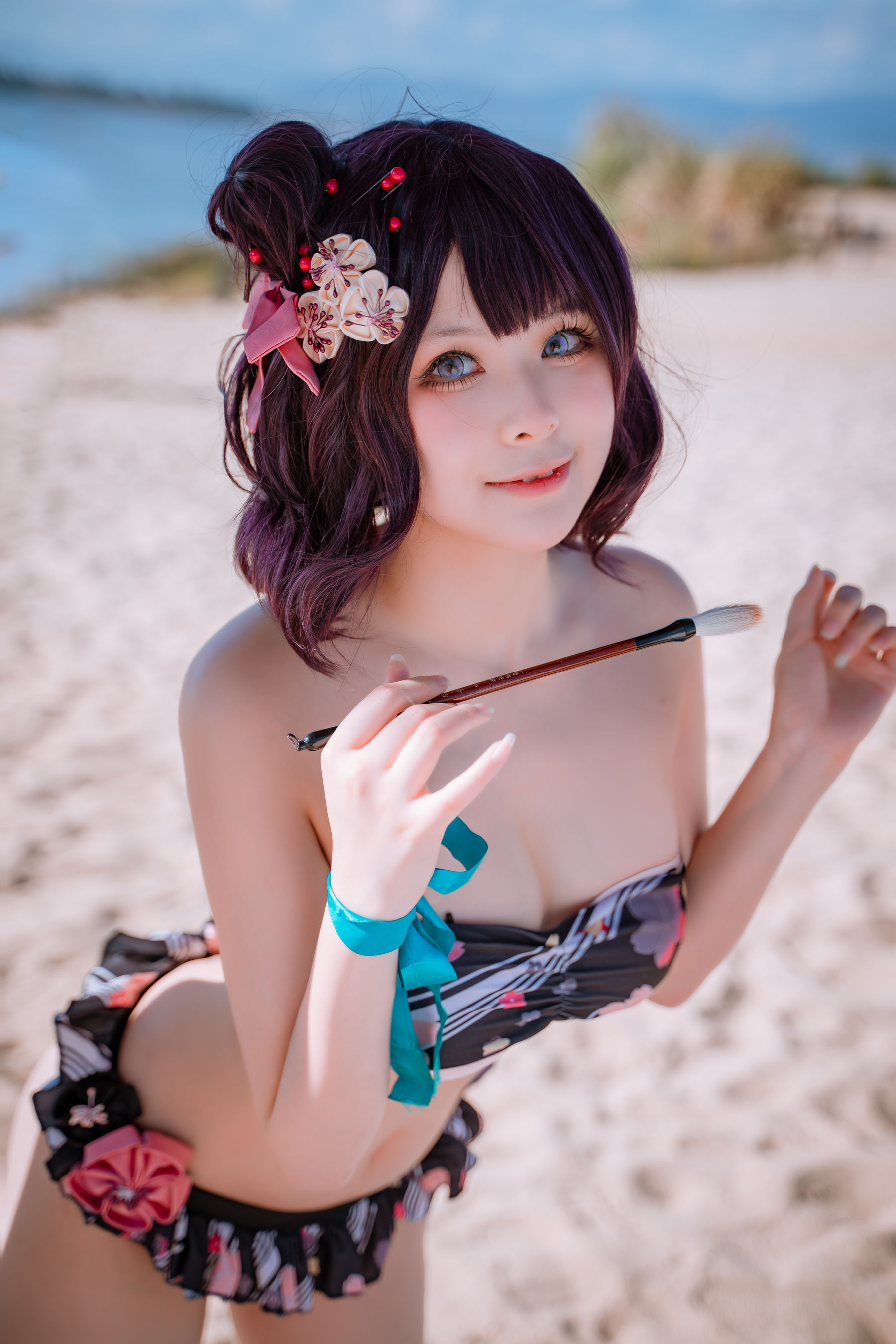 动漫博主w百合欧皇子w - 沙滩第8张