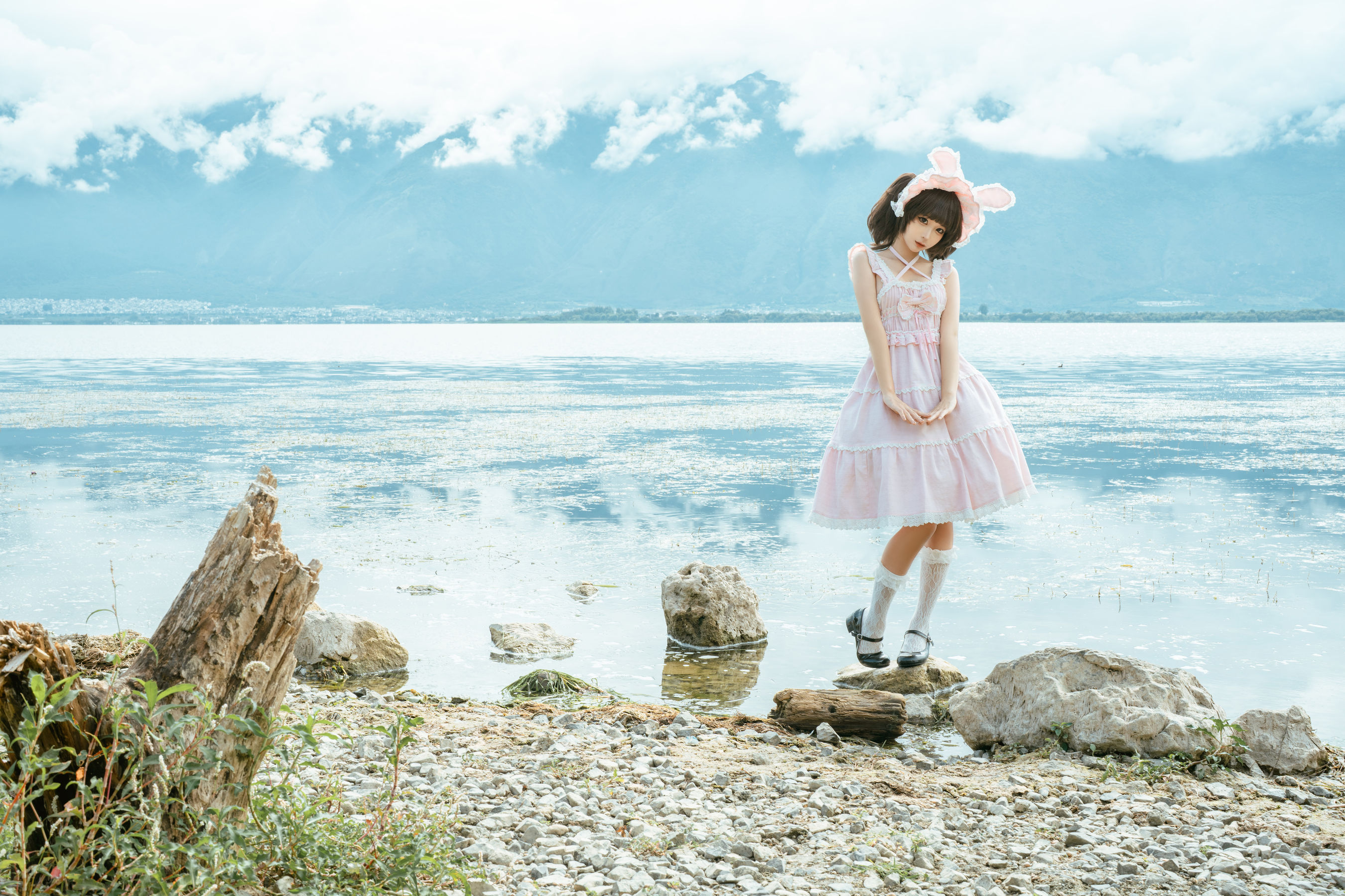 动漫博主蠢沫沫 - 湖边的少女第5张