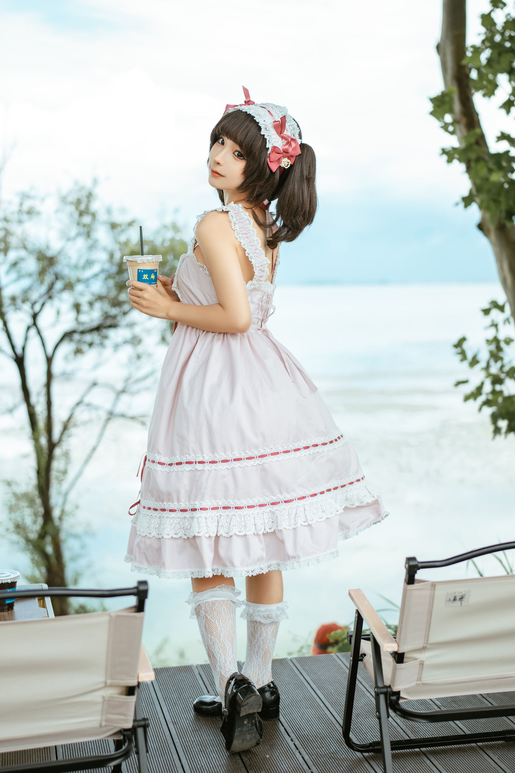 动漫博主蠢沫沫 - 可以陪我喝一杯咖啡吗第5张