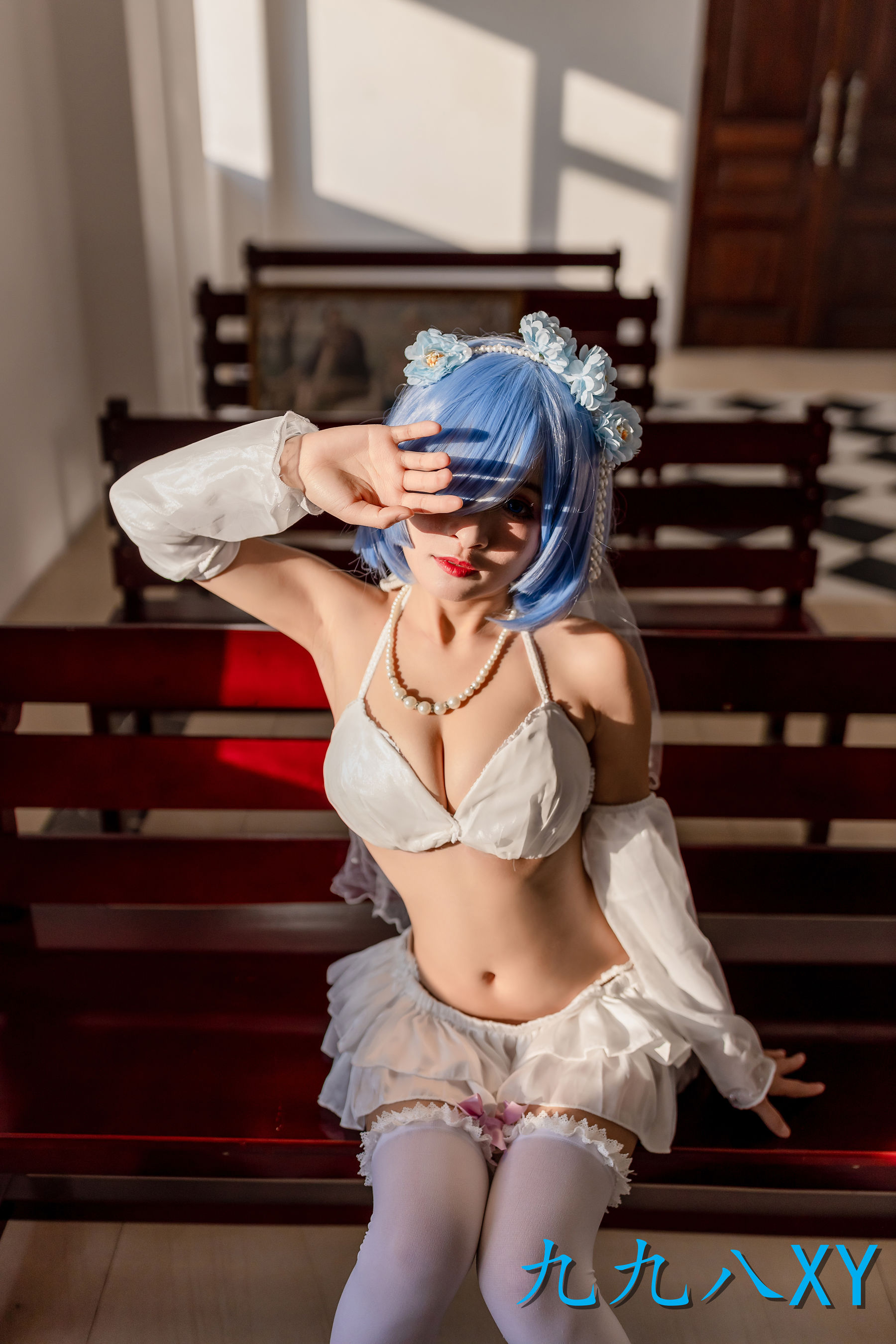 动漫博主九九八XY - 蕾姆花嫁第3张