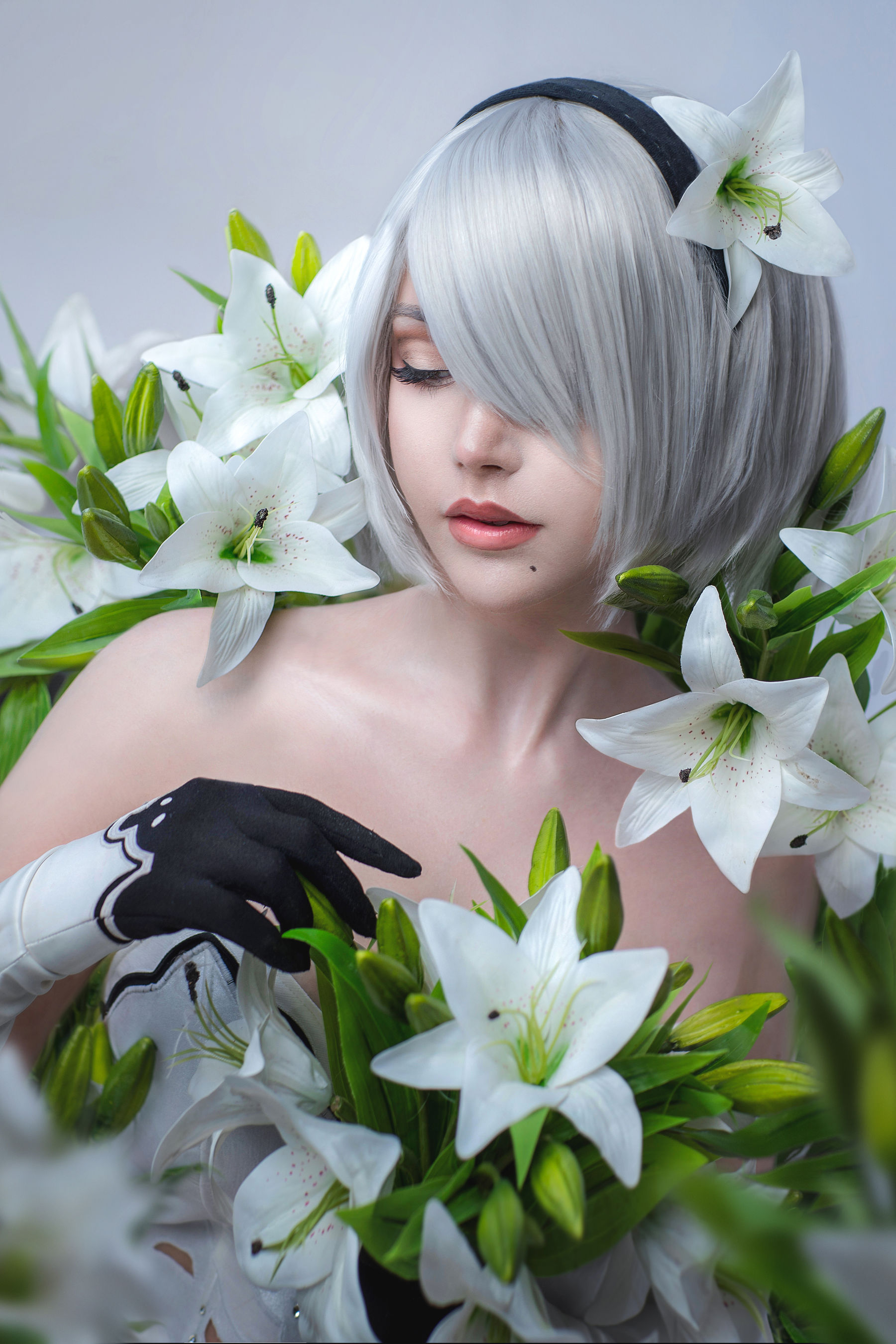 [COS福利] 国外美女SayaTheFox - 2B Floral第3张