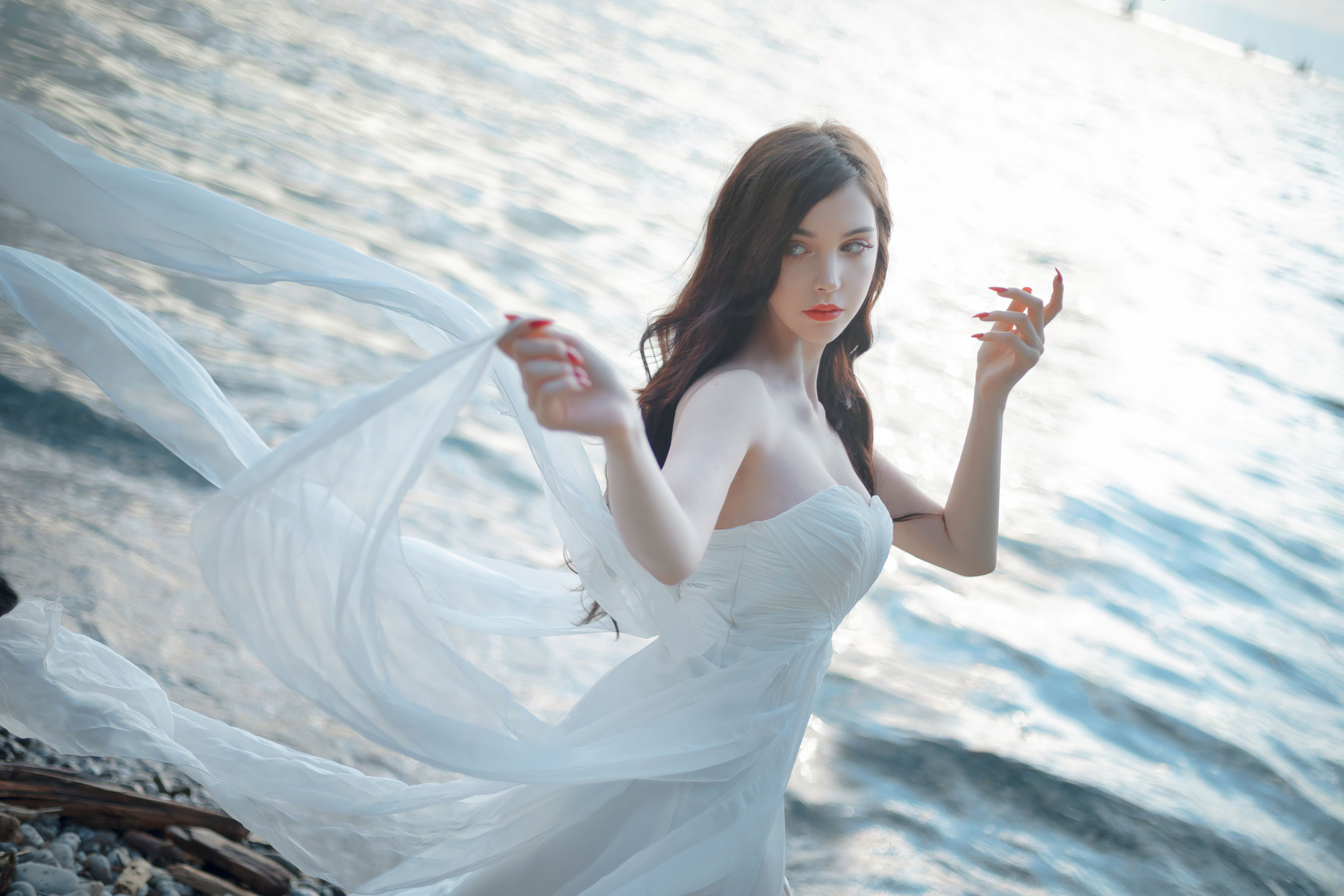 [COS福利] 国外美女SayaTheFox - 海滩随拍第5张