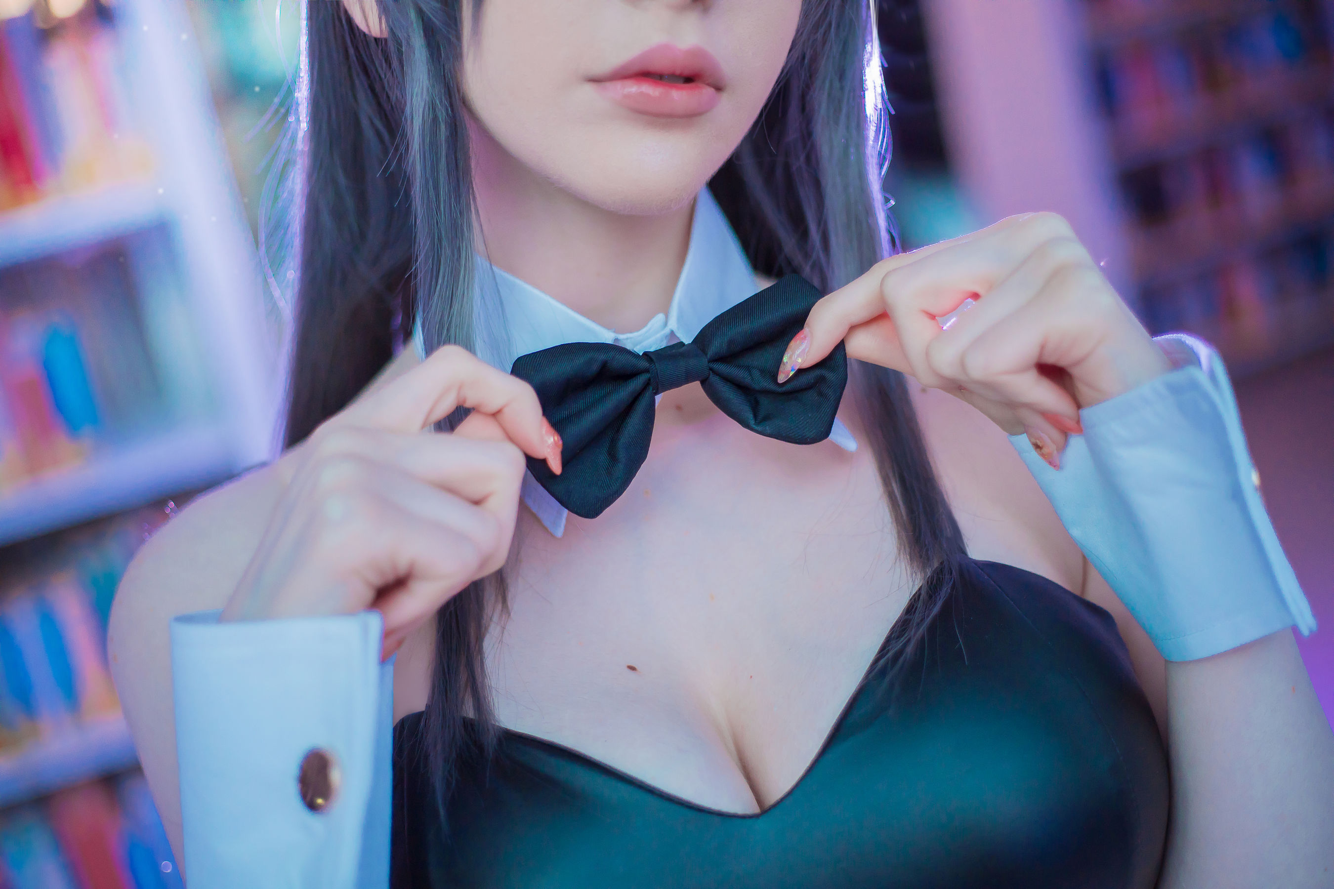 [COS福利] 国外美女SayaTheFox - 麻衣学姐第1张