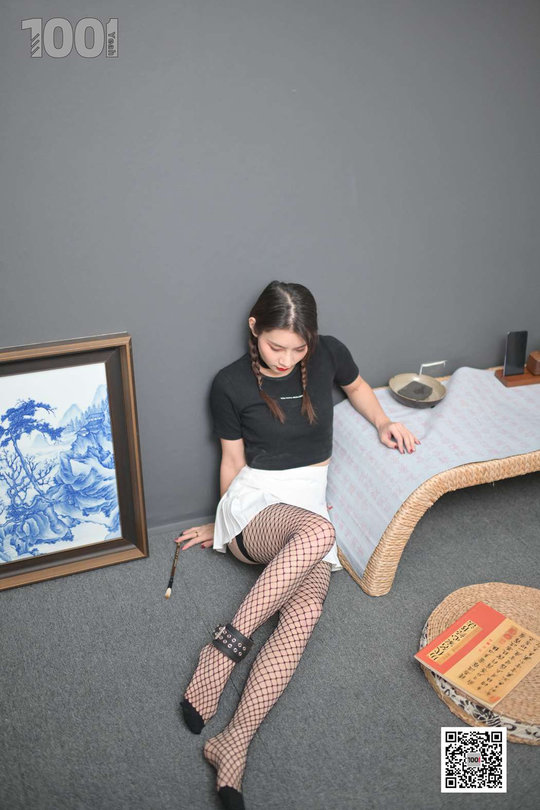 [IESS异思趣向] 一千零一夜 NO.120 真真《被囚禁在家里练字2》在现浏览第3张