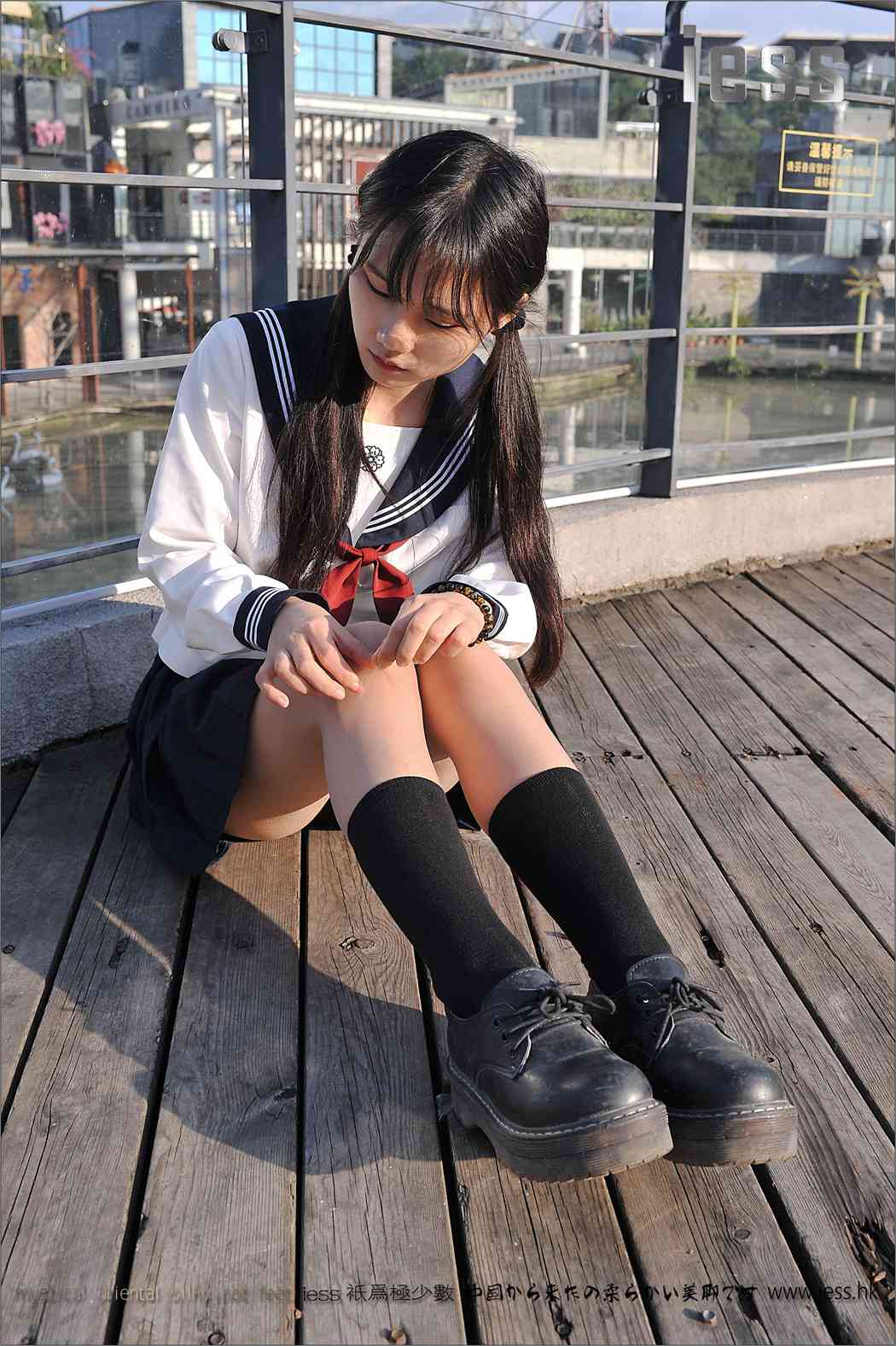 [IESS异思趣向] 2016.12.12 丝族便当041：《至服系列之JK节选版》琪琪 在现浏览第3张