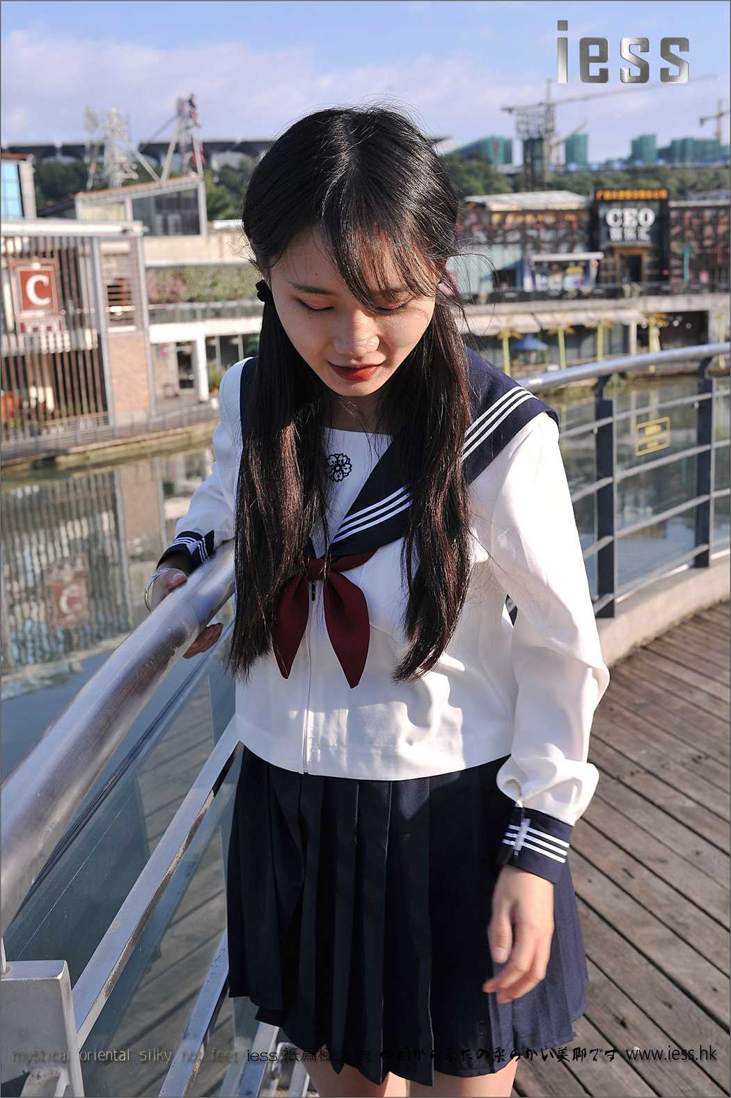 [IESS异思趣向] 2016.12.12 丝族便当041：《至服系列之JK节选版》琪琪 在现浏览第3张