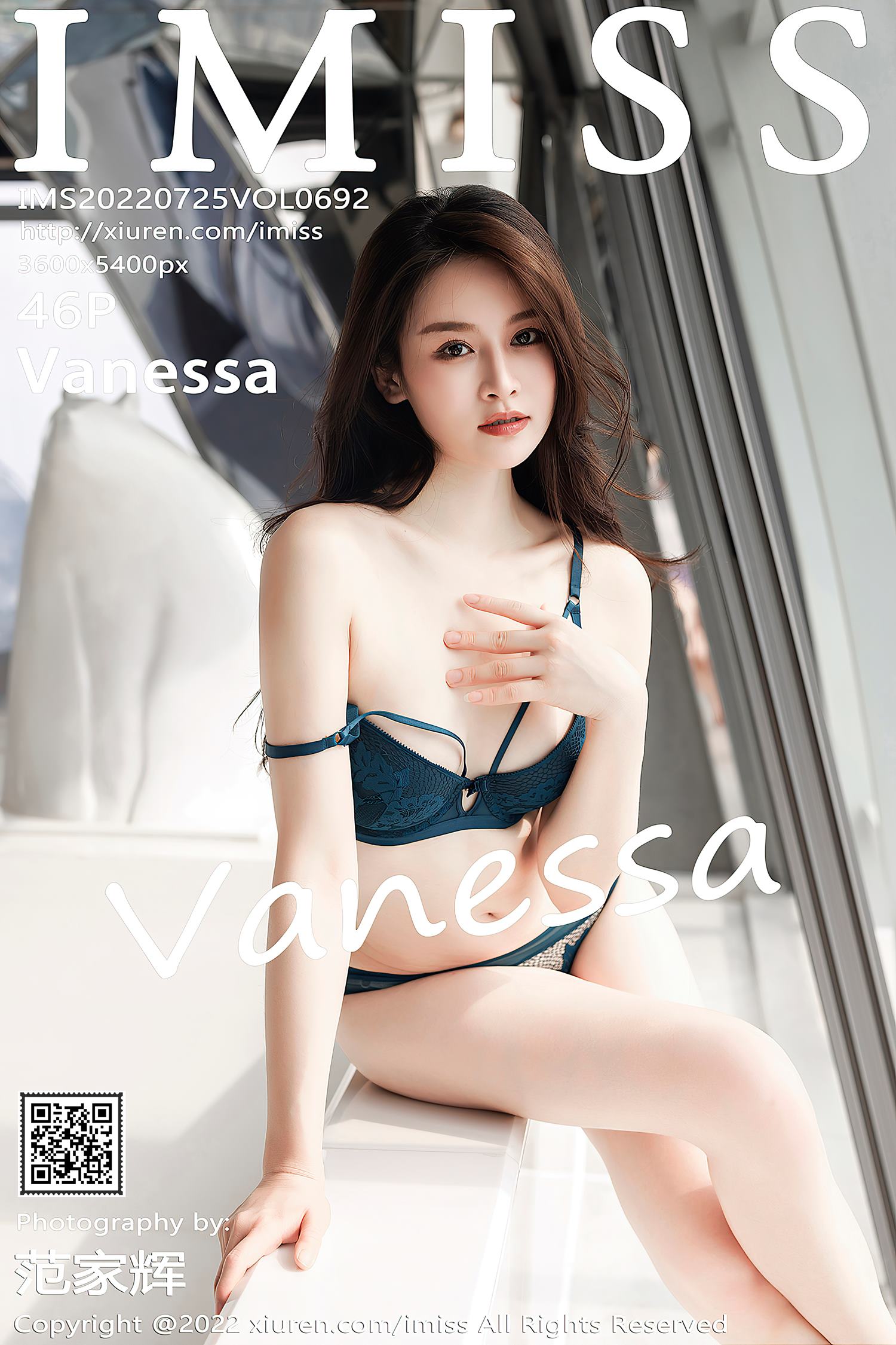 [IMISS爱蜜社] 2022.07.25 VOL.692 Vanessa 丝袜美腿[47P]第1张