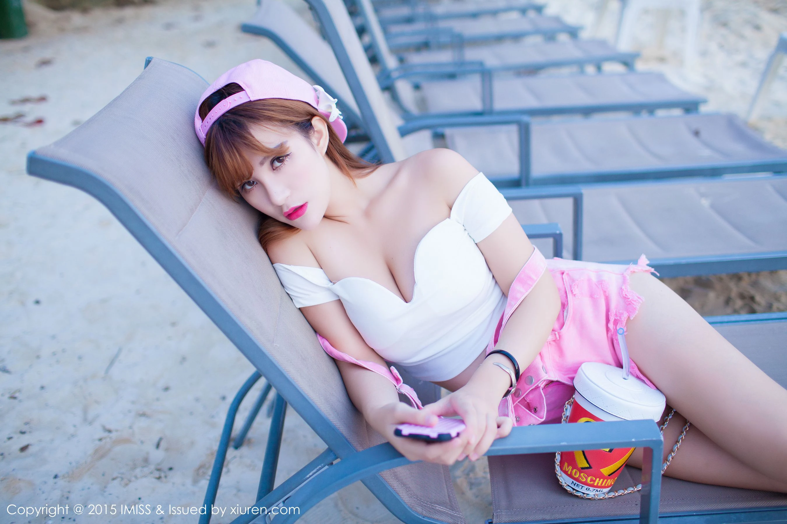  LalaBaby啦啦《清凉比基尼+牛仔热裤》 爱蜜社IMiss Vol.039第13张