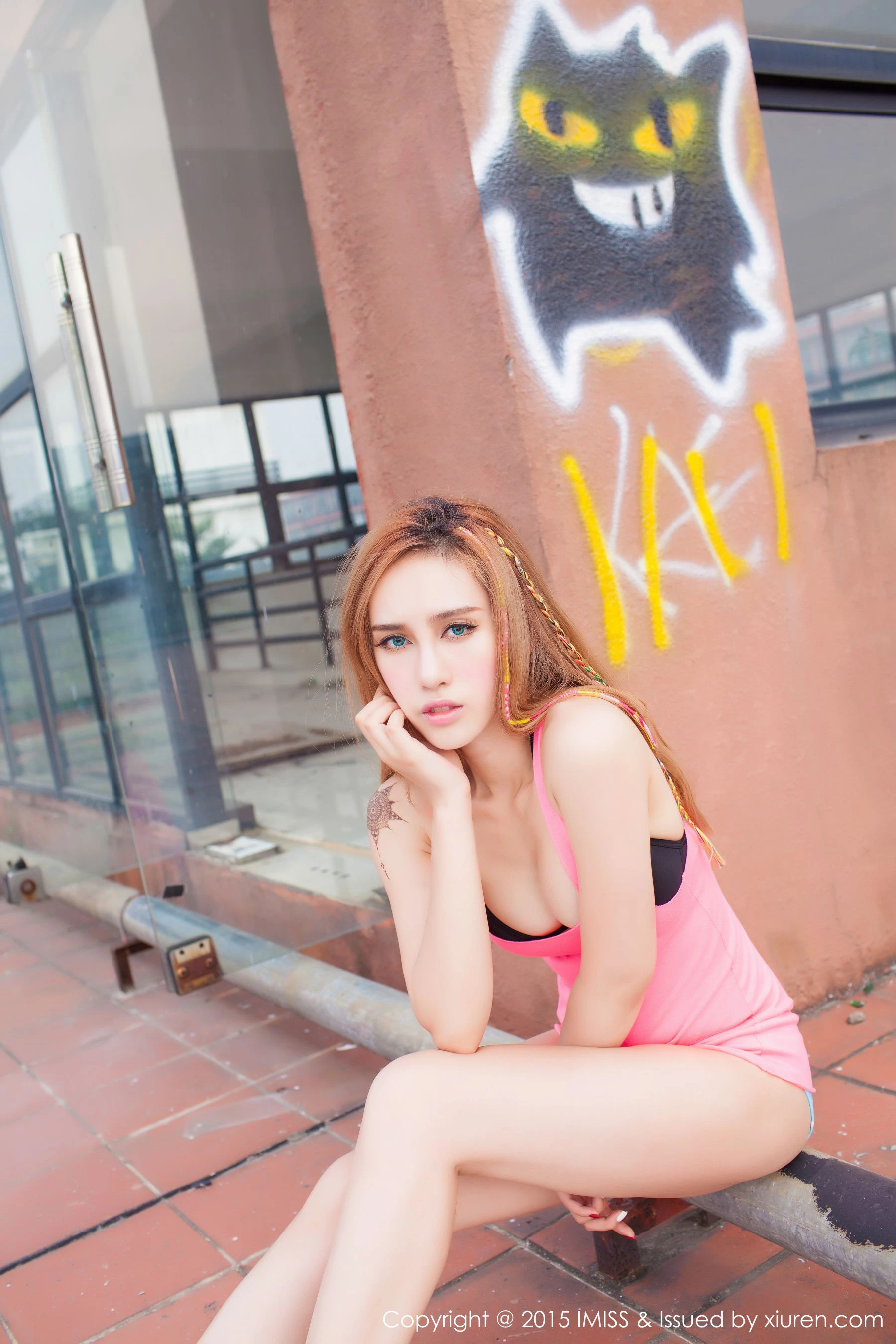  香港模特Michi_Ho 《小清新》 爱蜜社IMiss Vol.045第14张