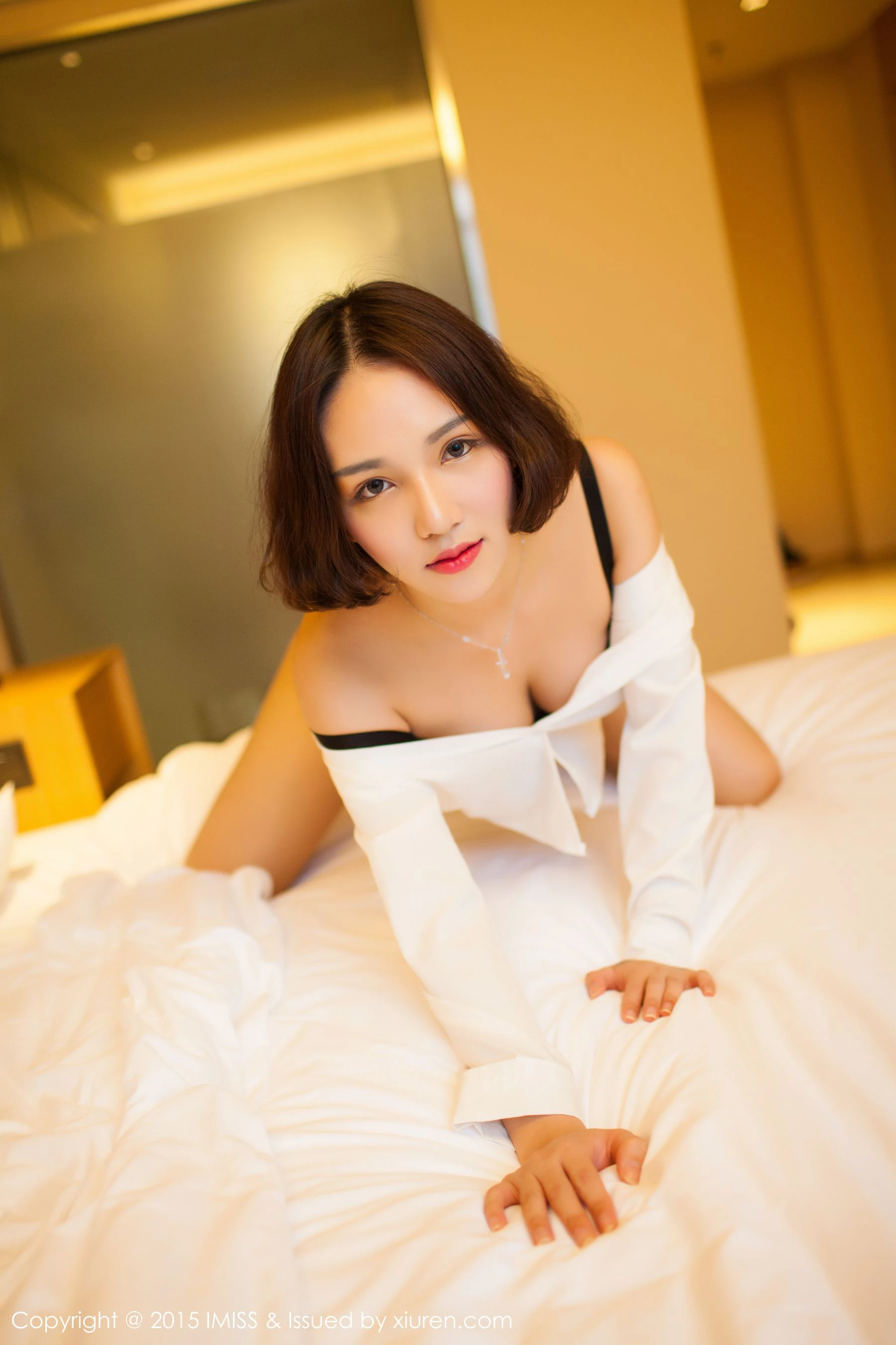  艾诗iccey《淑女的诱惑》 爱蜜社IMiss Vol.036第8张