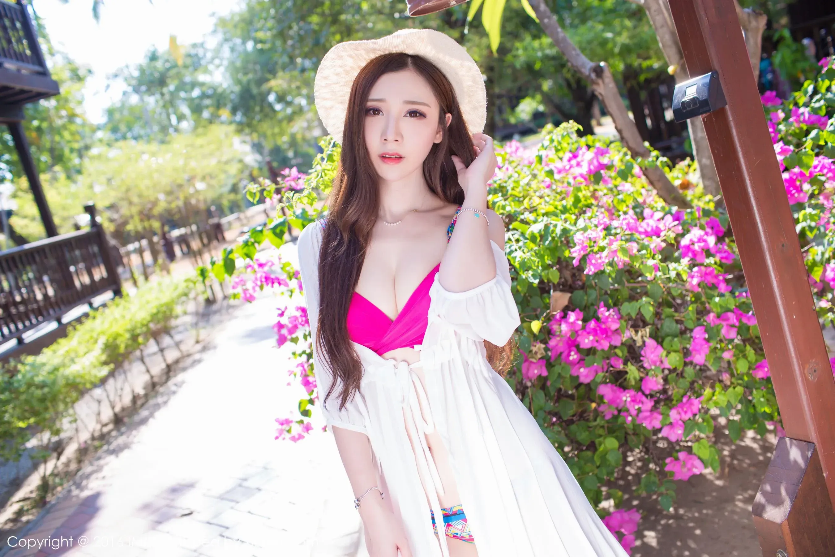  淼淼萌萌哒《花仙子》 爱蜜社IMiss Vol.091第13张