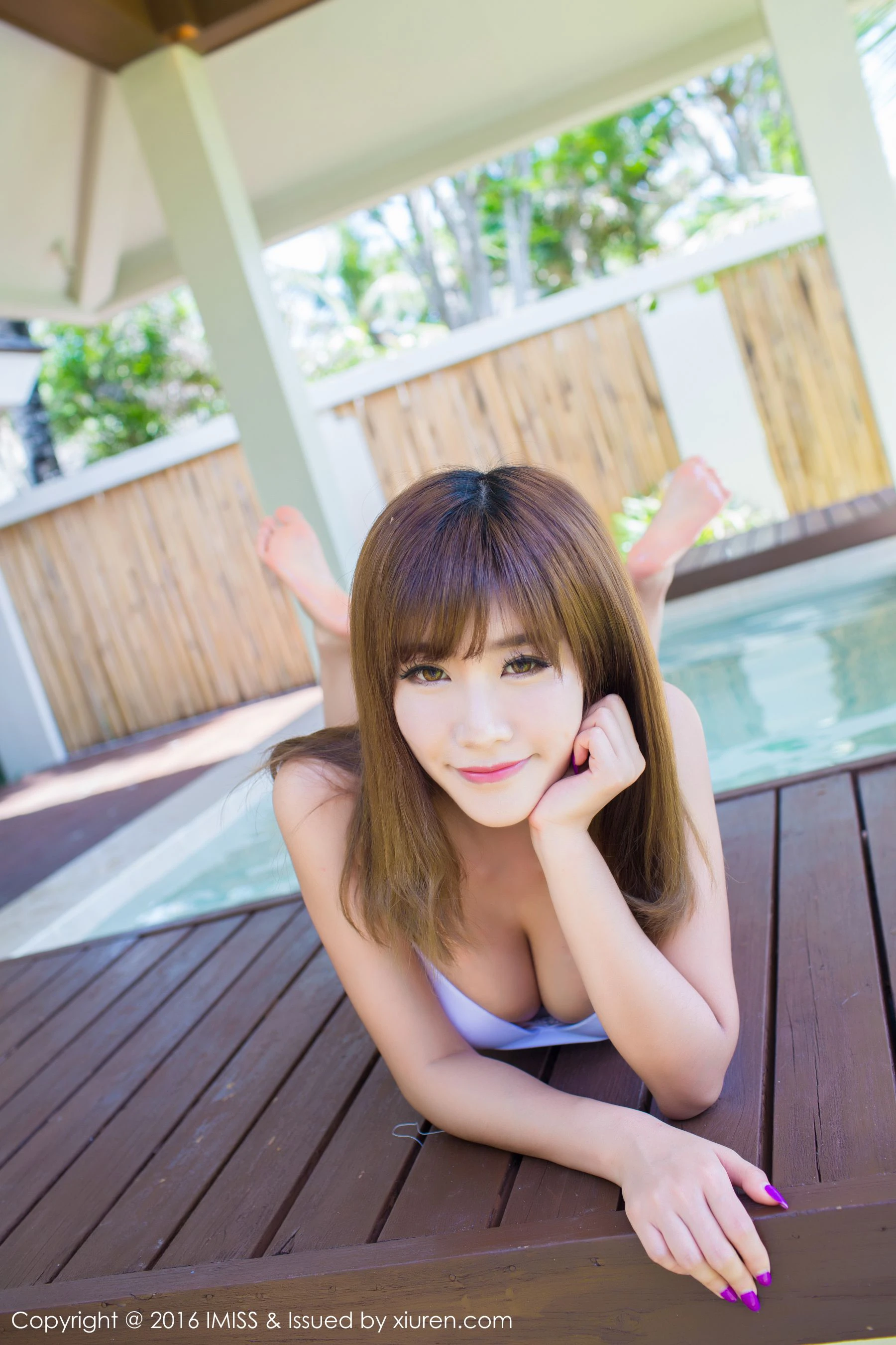  程小烦不烦《3套泳装》 爱蜜社IMiss Vol.067第16张