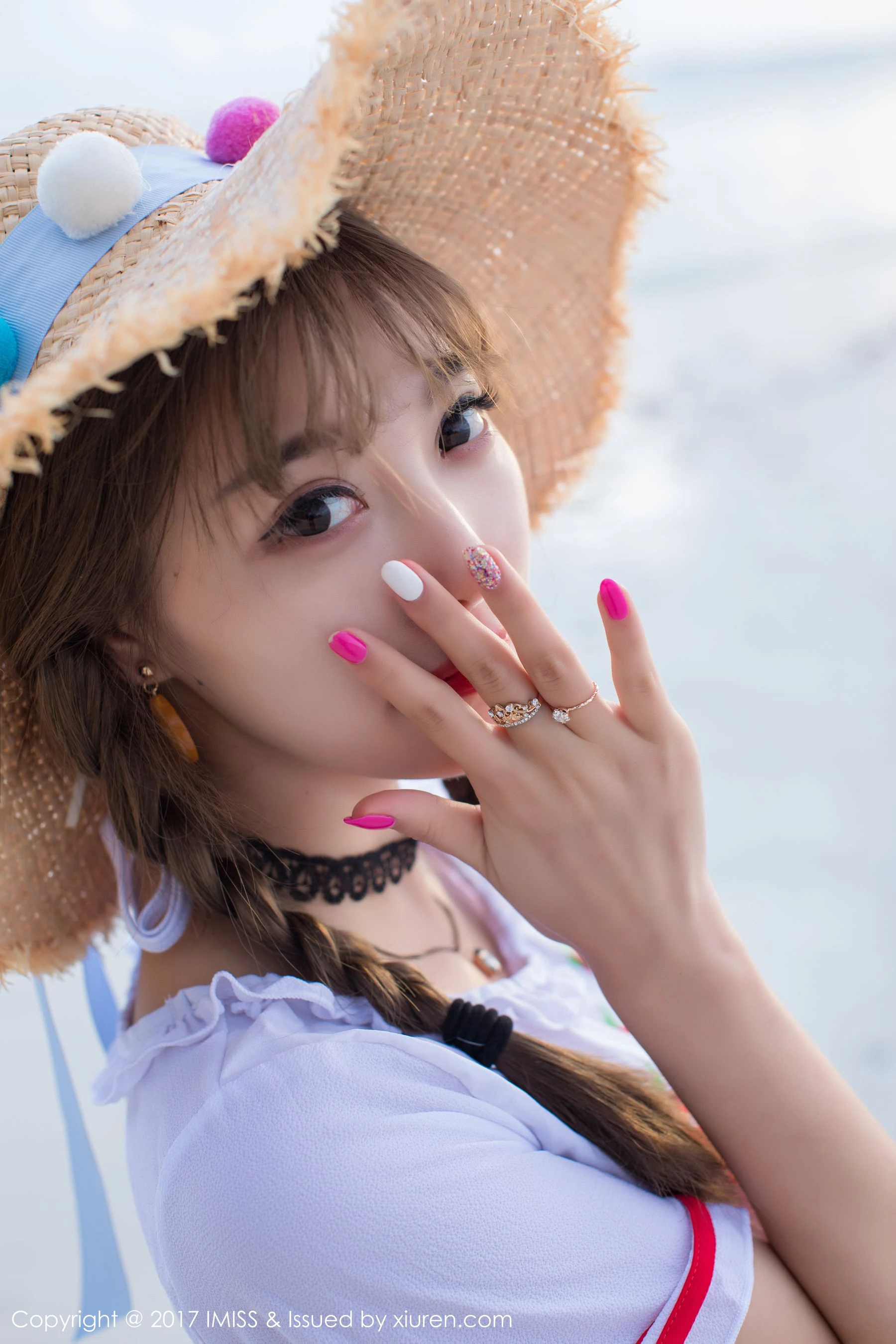  杨晨晨sugar《阳光和沙滩，香车与美人》 爱蜜社IMiss Vol.185第4张