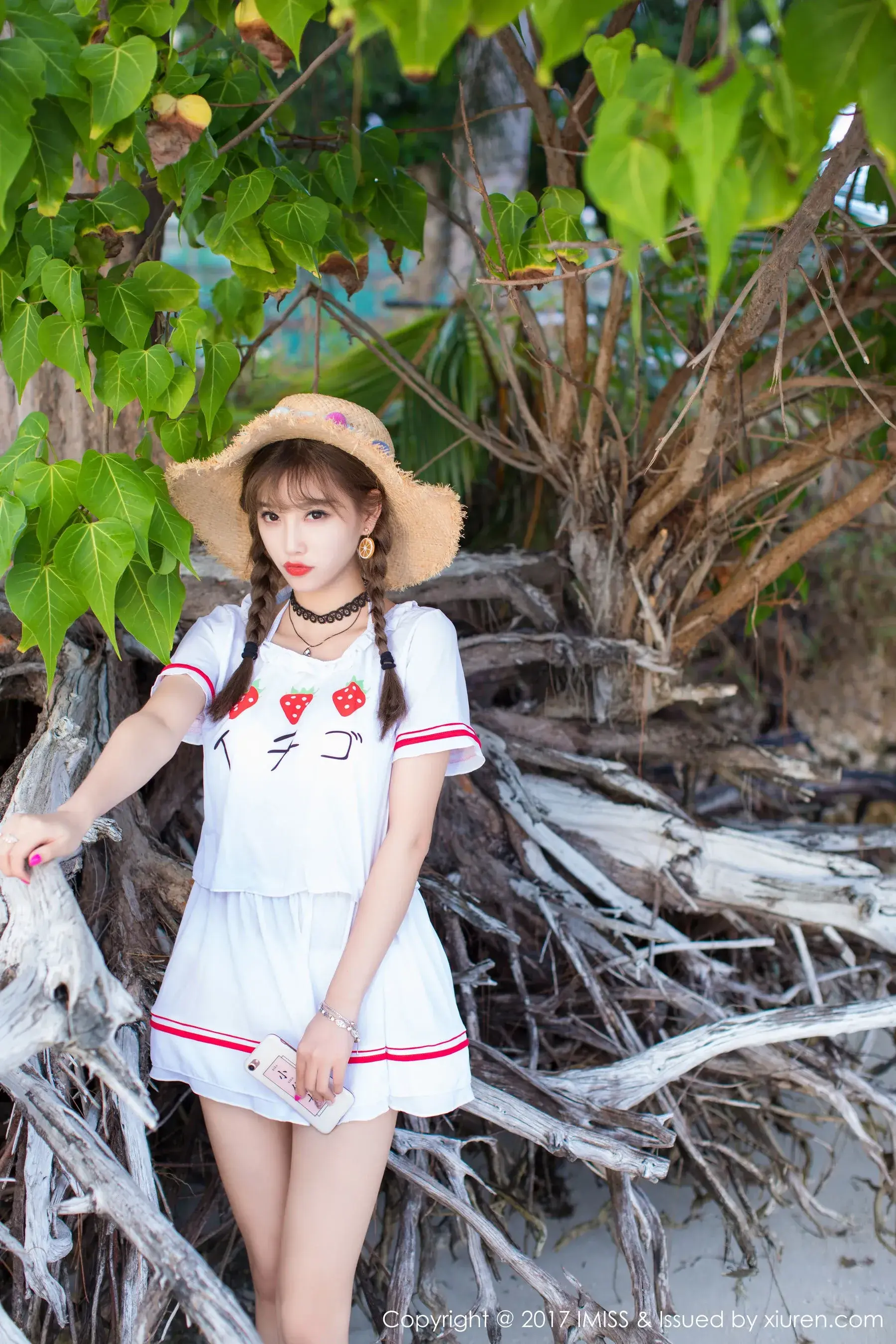  杨晨晨sugar《阳光和沙滩，香车与美人》 爱蜜社IMiss Vol.185第2张