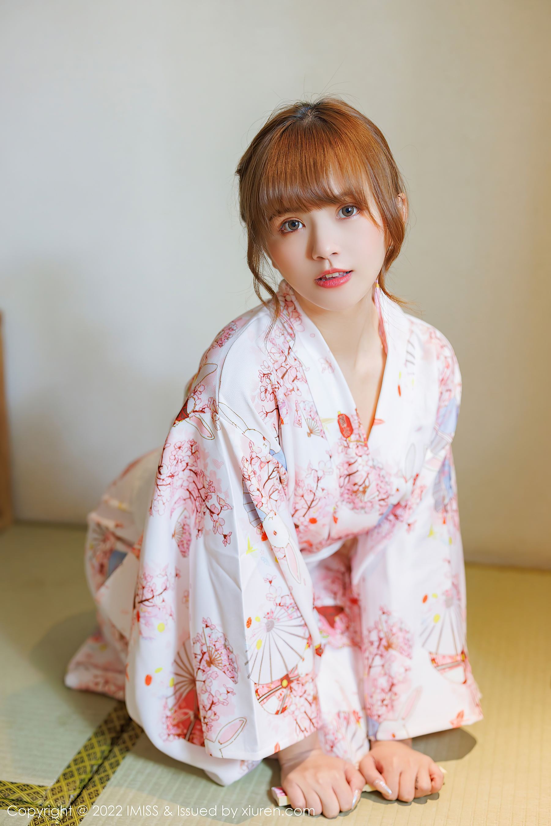  爱蜜社 VOL.676 张思允Nice 蕾丝内衣美胸写真第13张