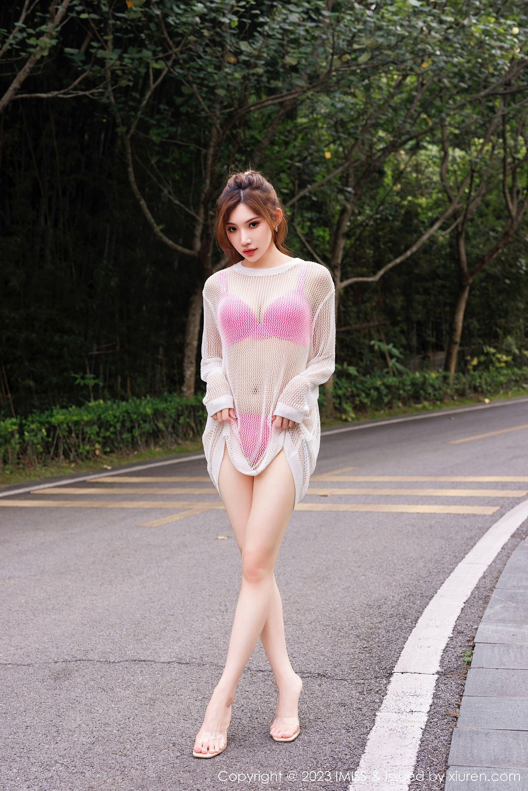  爱蜜社 VOL.715 小狐狸Kathryn 比基尼美腿第14张