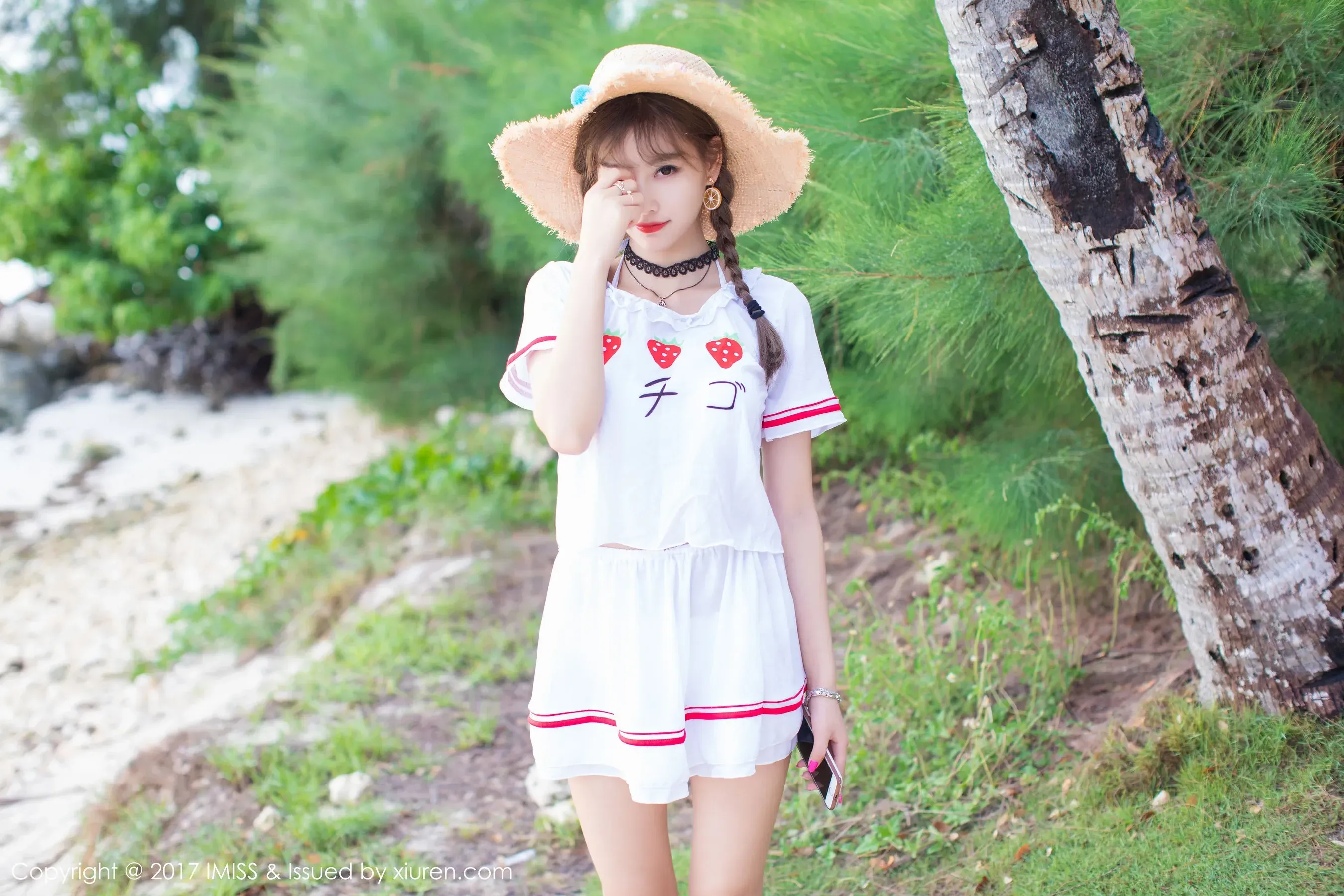  杨晨晨sugar《阳光和沙滩，香车与美人》 爱蜜社IMiss Vol.185第2张