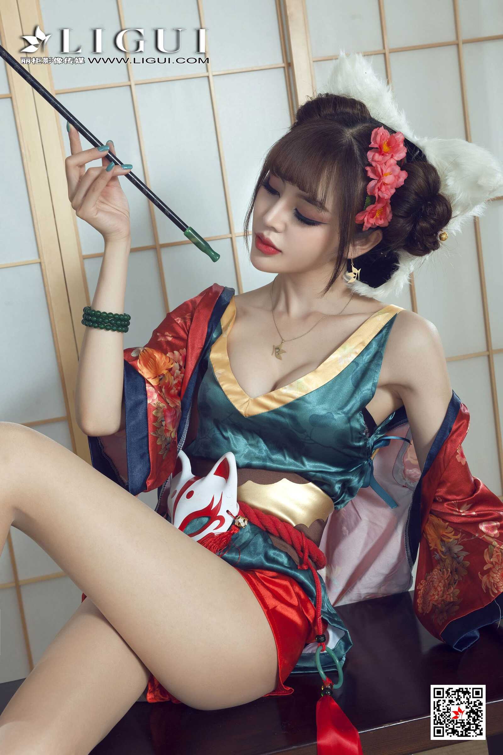 Model 凉儿《古典玉足》 [丽柜Ligui] 写真集第5张