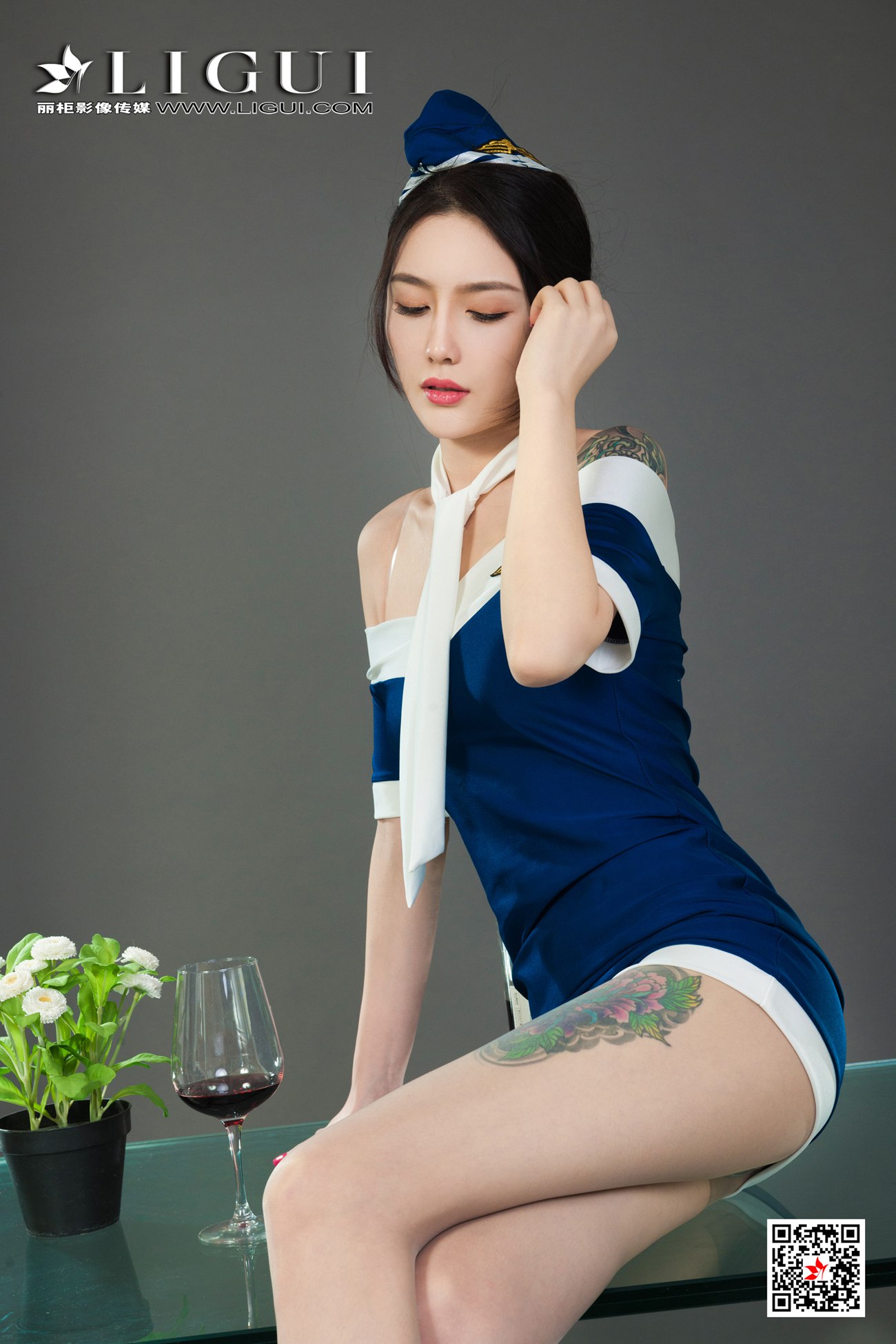 [Ligui丽柜]网络丽人 2021.06.16 Model《醉酒香莲》甜第2张