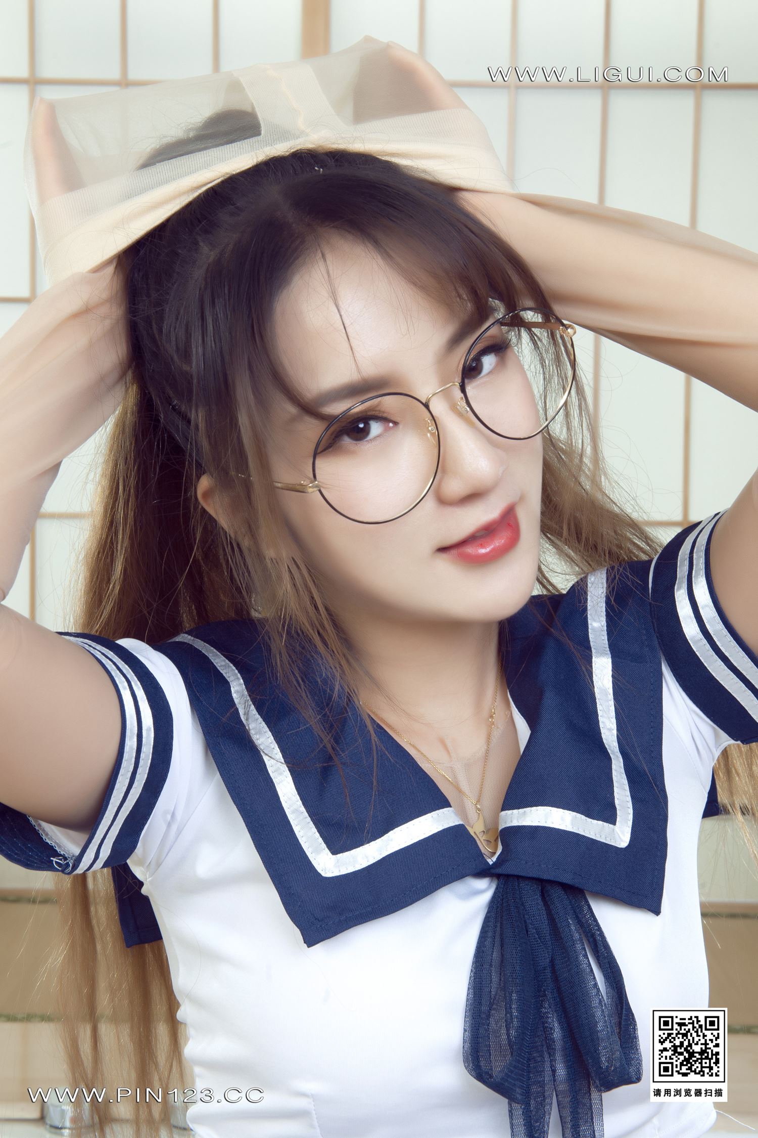 [Ligui丽柜]2022.09.05 香浴丝颜 汐汐第19张