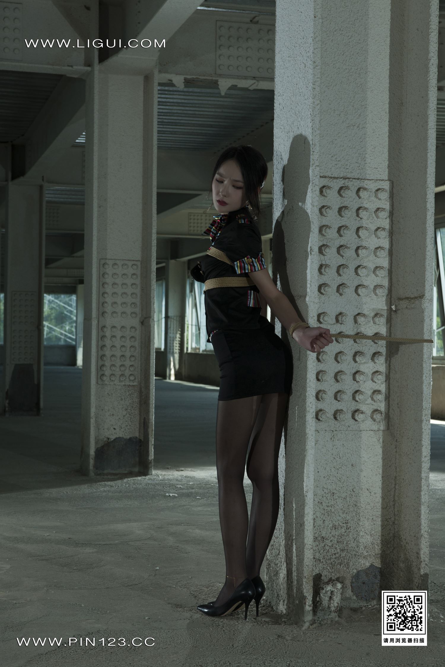 [Ligui丽柜]2022.09.02 劫持空姐 心心第19张