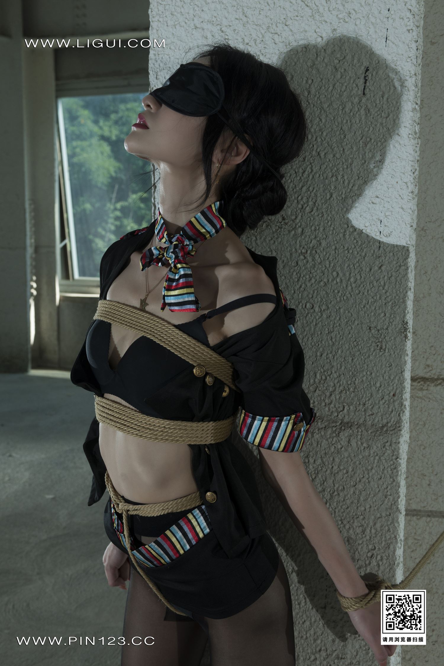 [Ligui丽柜]2022.09.02 劫持空姐 心心第18张