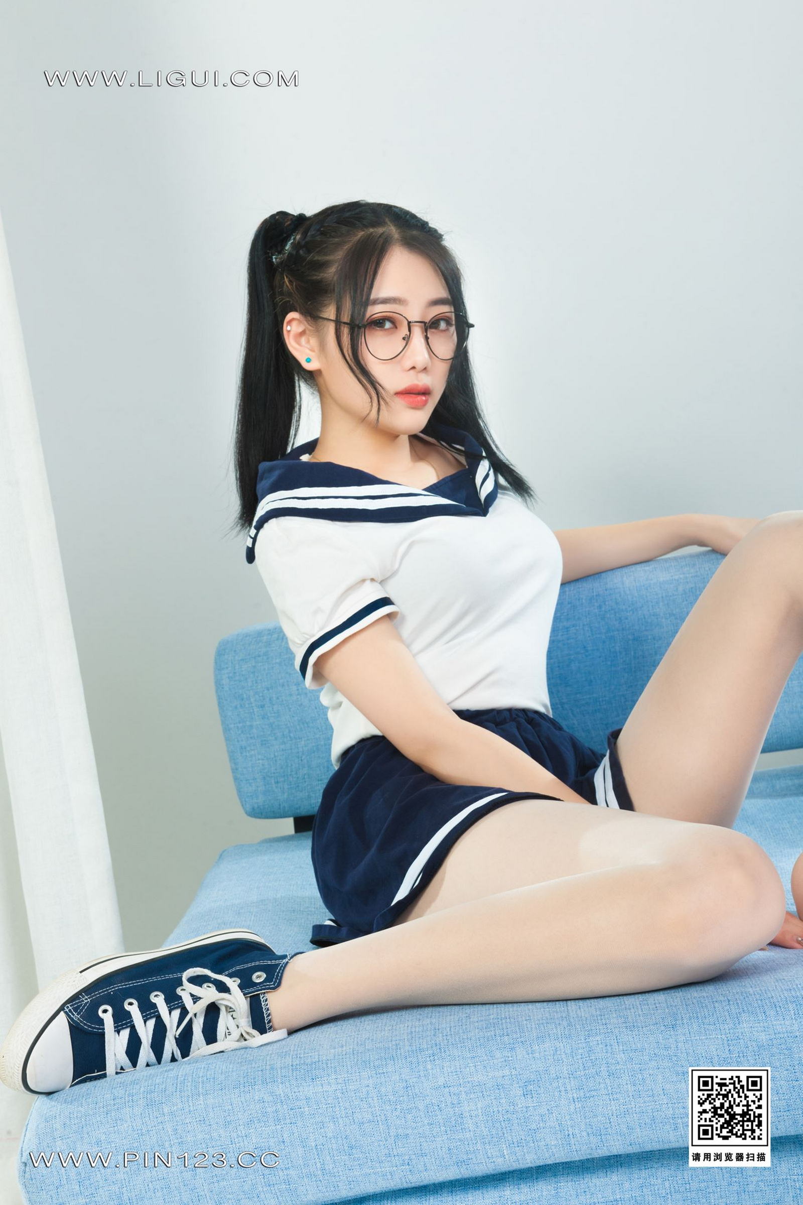 [Ligui丽柜]2022.09.16 双生花-紧缚花季 小智贤&amp;汐汐第26张