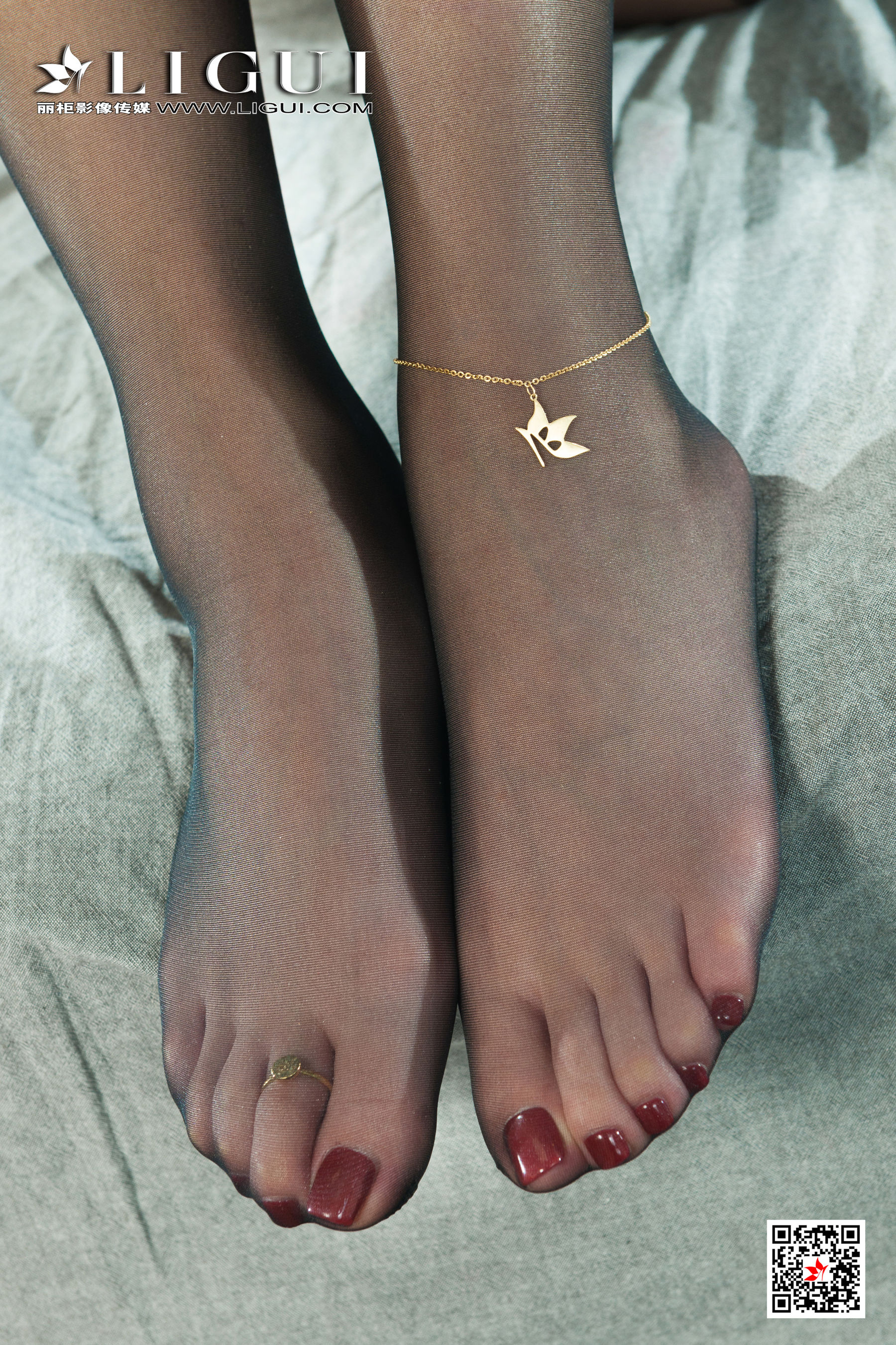 [丽柜Ligui] 2021.09.24 Model 多多 丝足美腿套图第11张