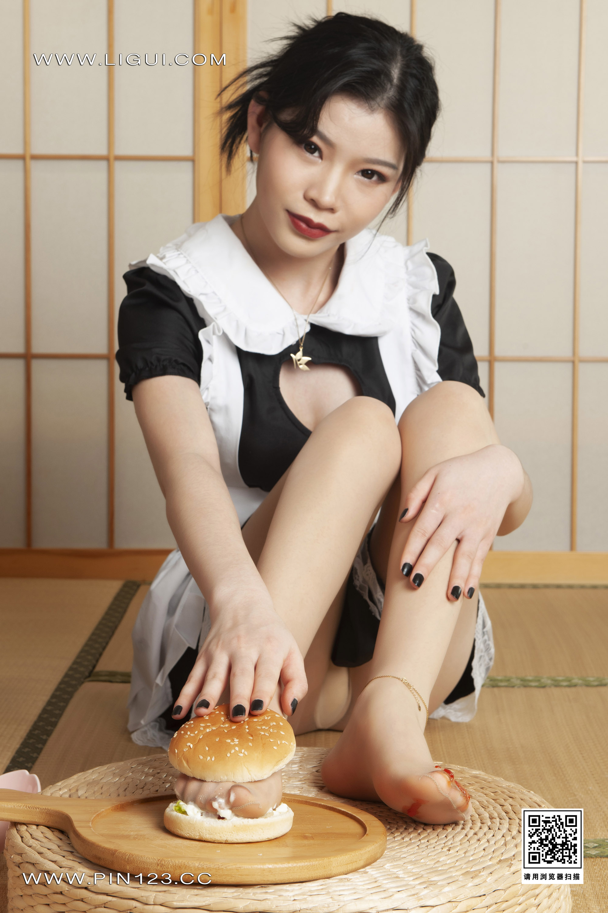[Ligui丽柜] 2023.04.24《肉丝汉堡》橙子第4张