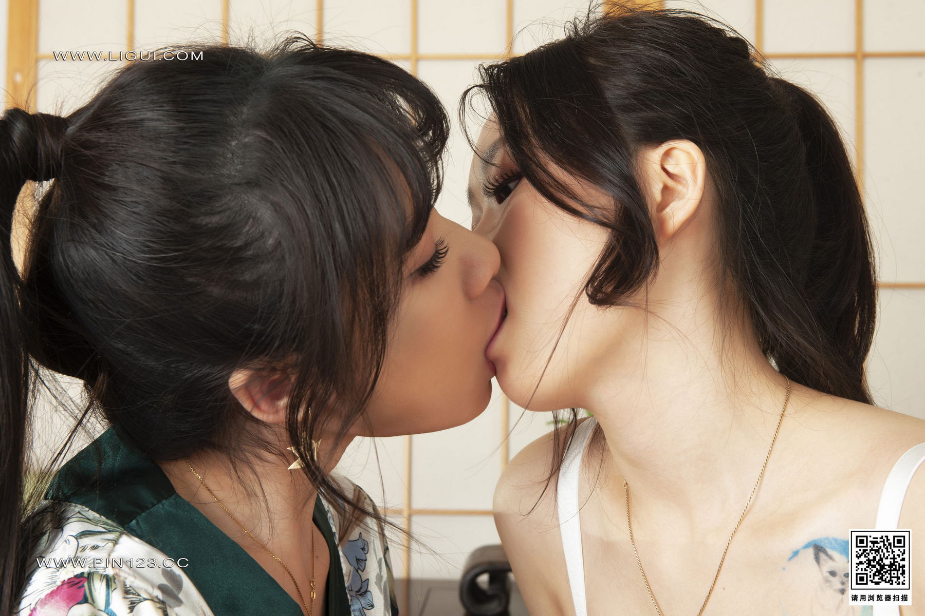 [Ligui丽柜] 2023.07.06《女体盛宴》尔尔&amp;KiKi第1张